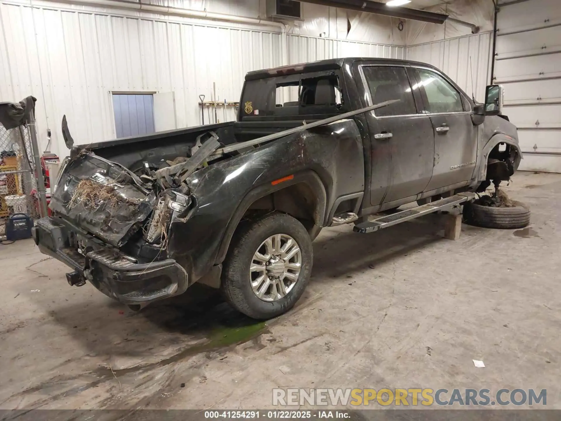 4 Photograph of a damaged car 1GT49REY6LF126360 GMC SIERRA 2500HD 2020