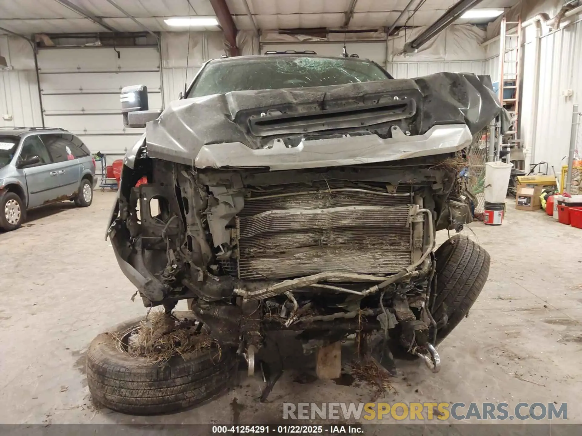 6 Photograph of a damaged car 1GT49REY6LF126360 GMC SIERRA 2500HD 2020