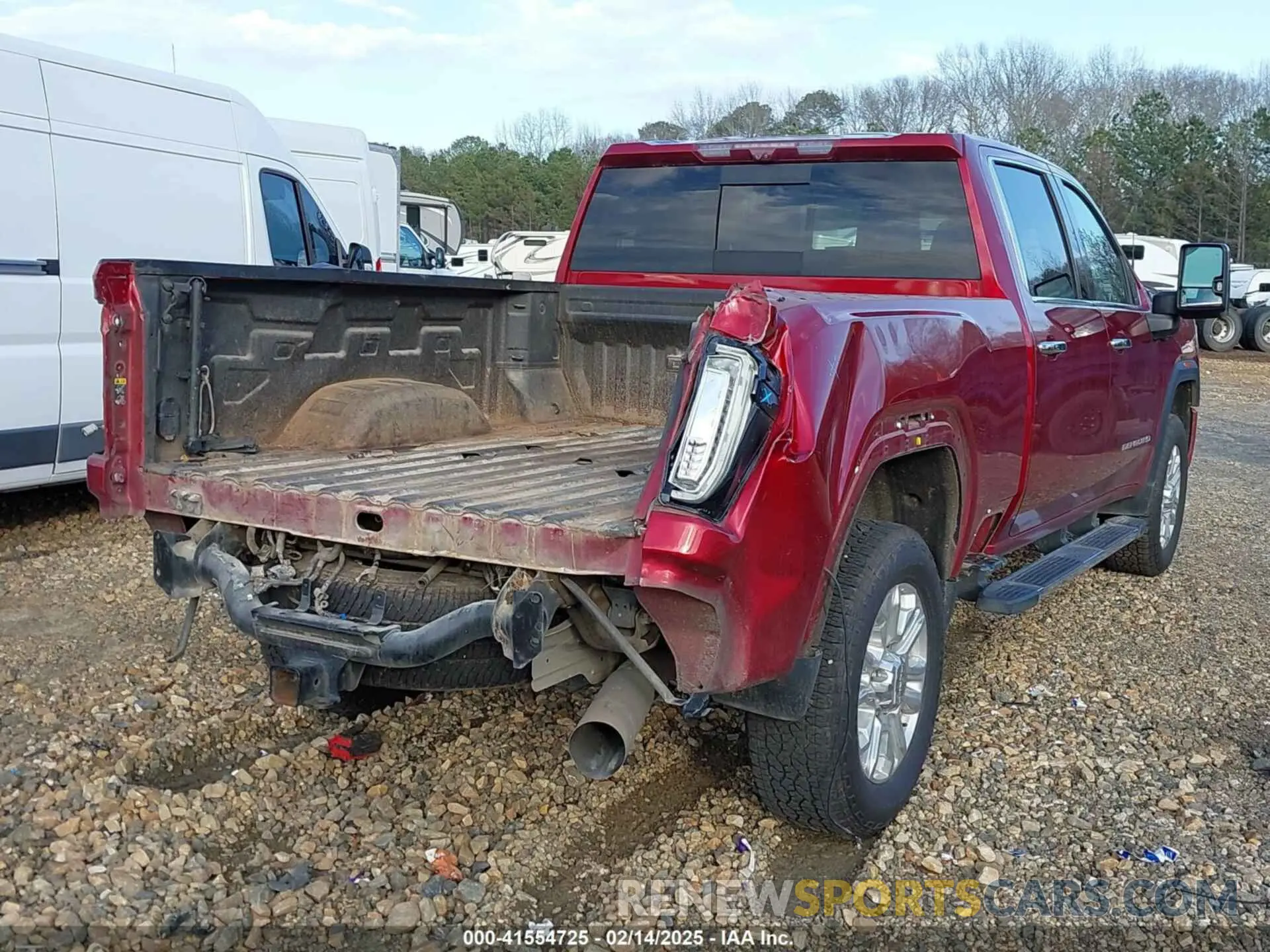 11 Photograph of a damaged car 1GT49REY7LF233269 GMC SIERRA 2500HD 2020