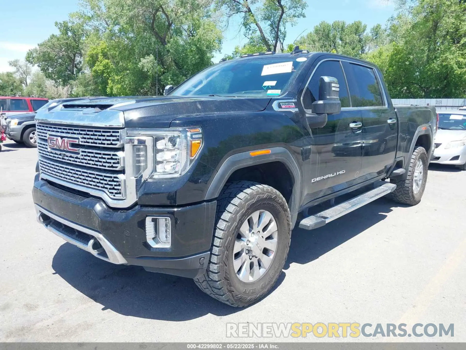 2 Photograph of a damaged car 1GT49REY9LF298348 GMC SIERRA 2500HD 2020