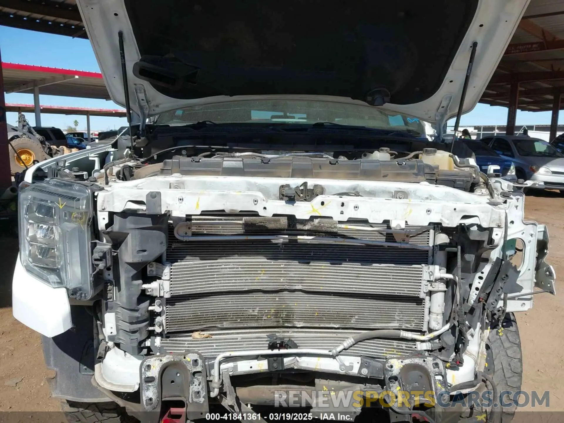 10 Photograph of a damaged car 1GT19PEY2MF124565 GMC SIERRA 2500HD 2021