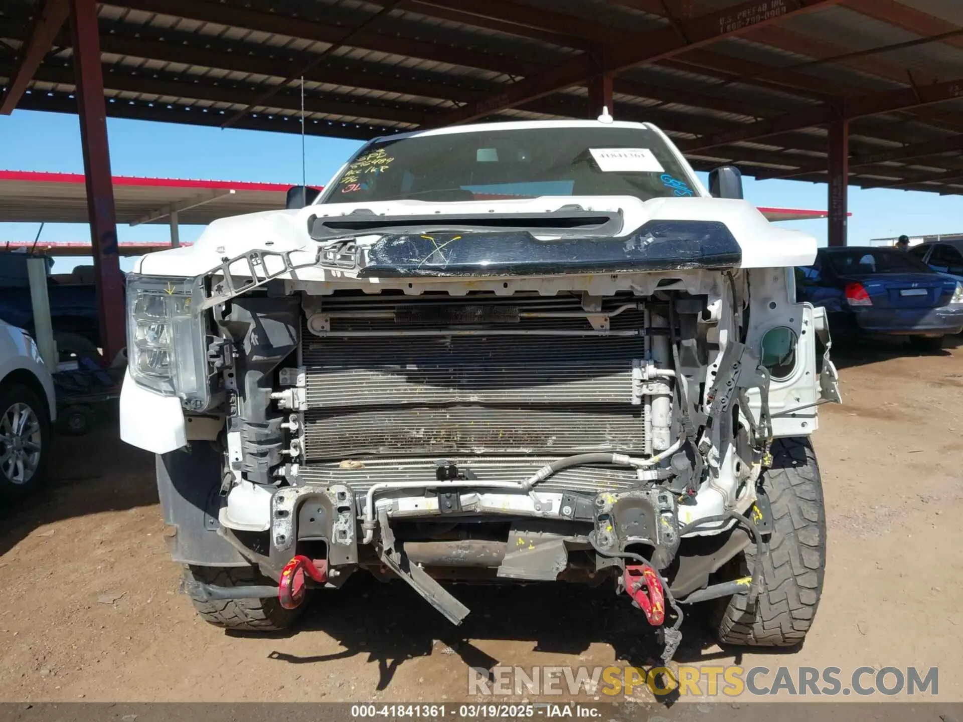 6 Photograph of a damaged car 1GT19PEY2MF124565 GMC SIERRA 2500HD 2021