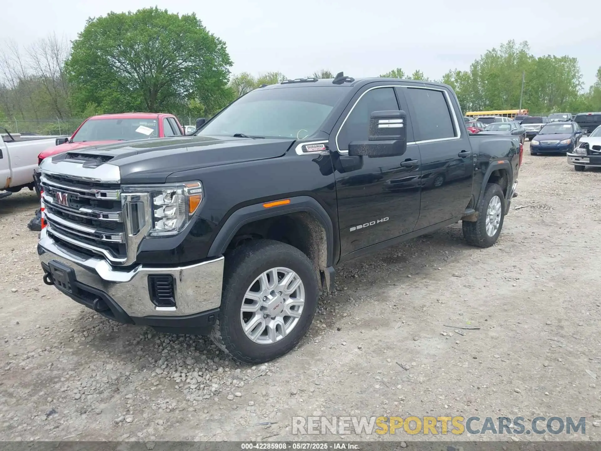 2 Photograph of a damaged car 1GT49MEY7MF120927 GMC SIERRA 2500HD 2021