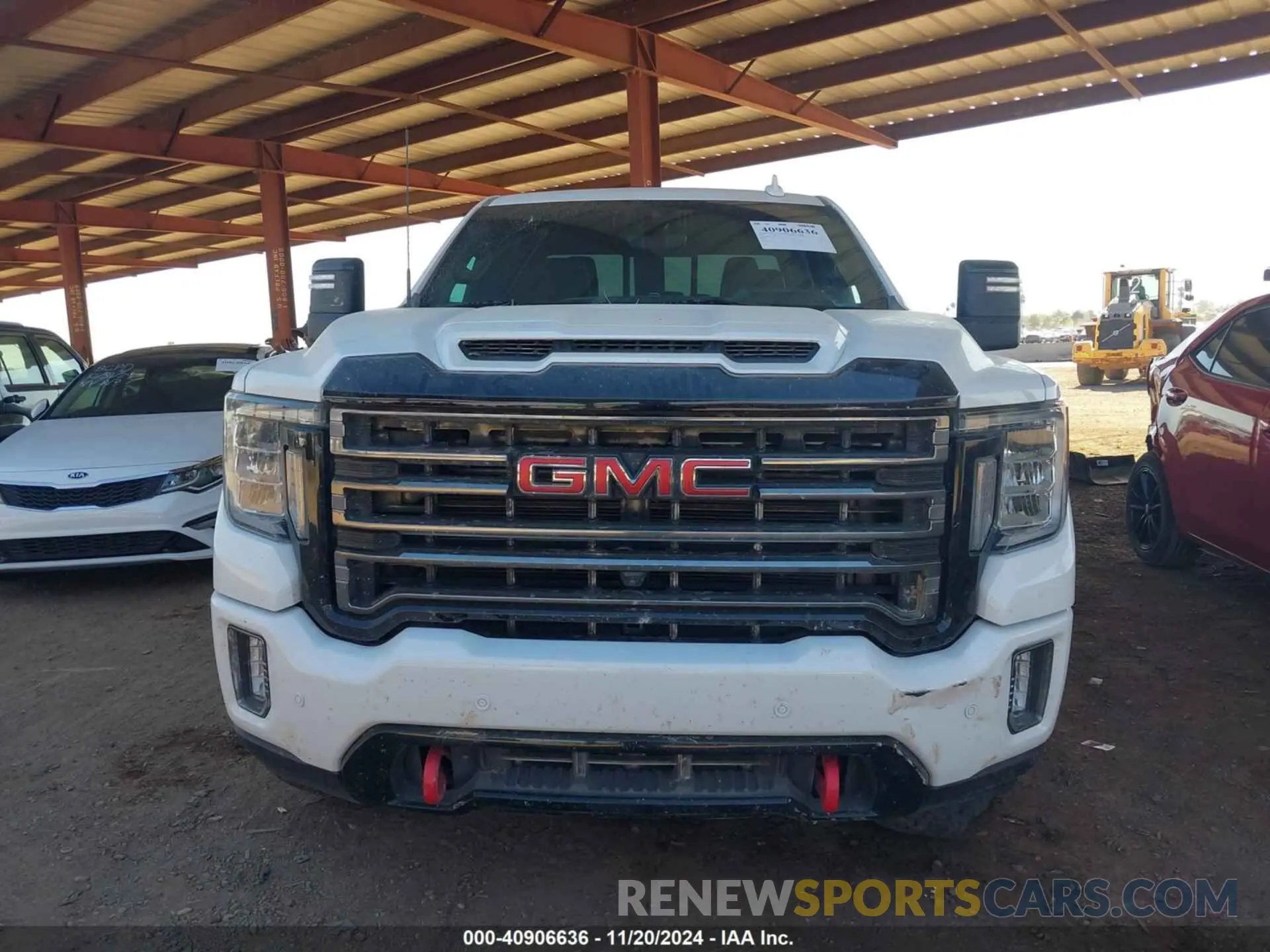 11 Photograph of a damaged car 1GT49PEY0MF191646 GMC SIERRA 2500HD 2021