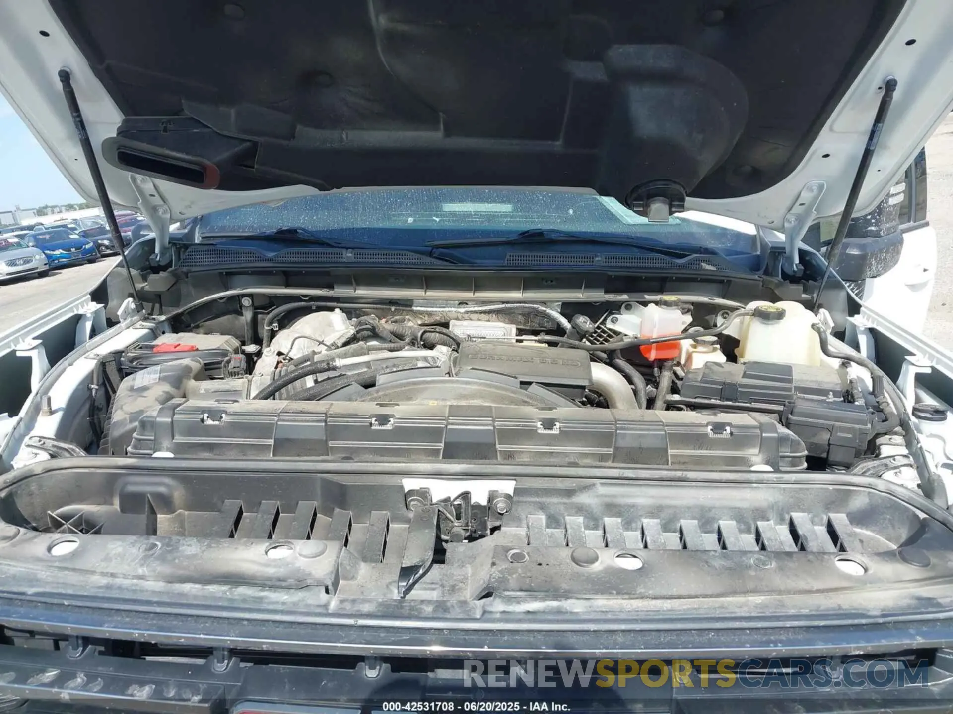 10 Photograph of a damaged car 1GT49PEY9MF113883 GMC SIERRA 2500HD 2021