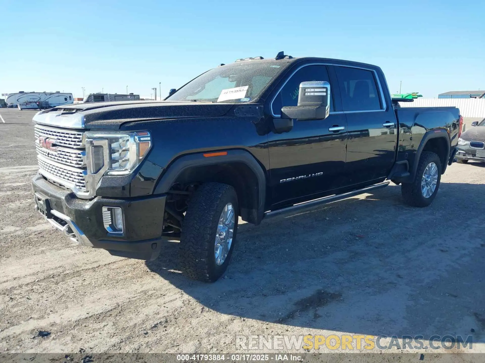 2 Photograph of a damaged car 1GT49REY2MF222360 GMC SIERRA 2500HD 2021