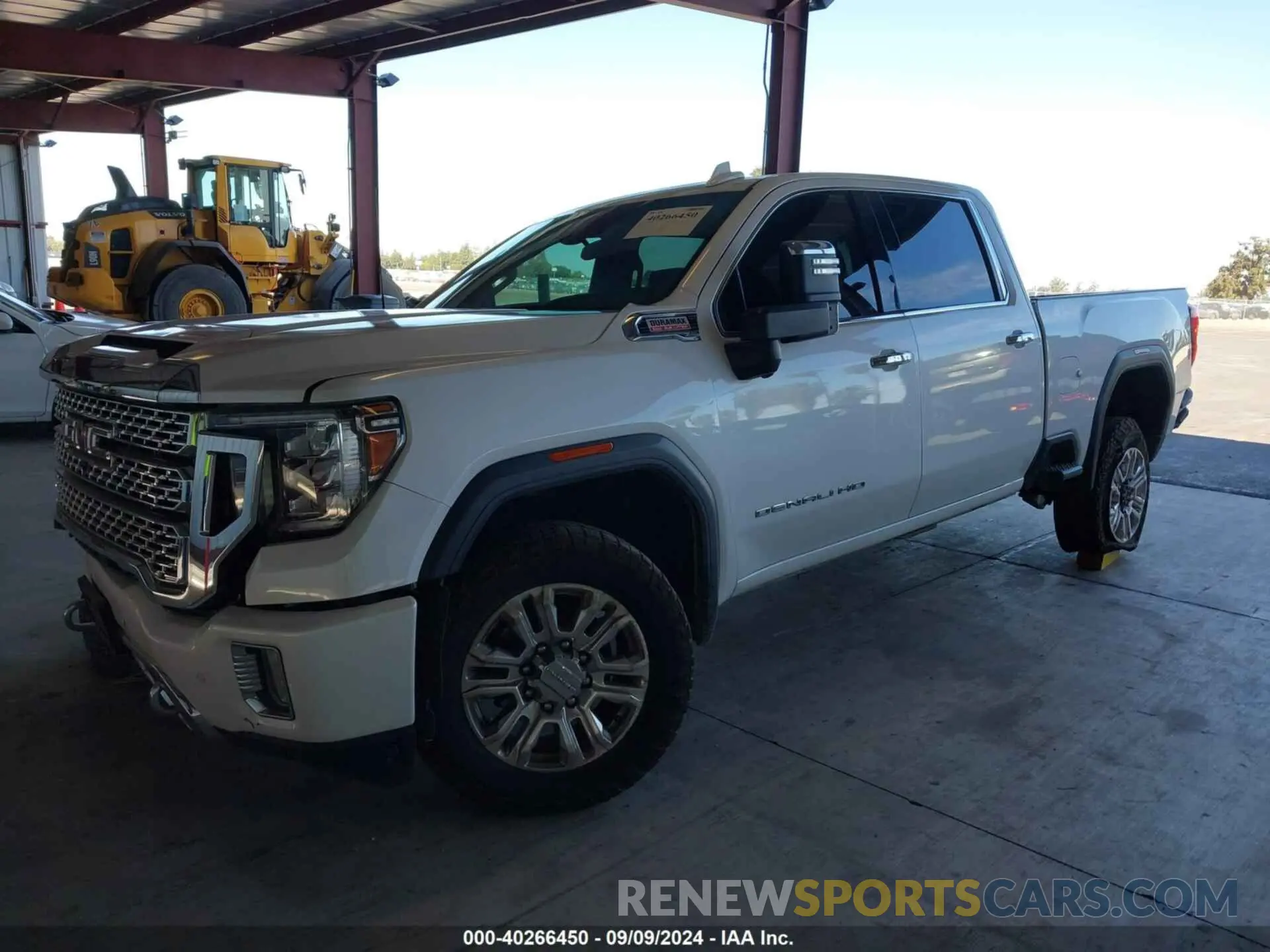 2 Photograph of a damaged car 1GT49REY5MF196496 GMC SIERRA 2500HD 2021