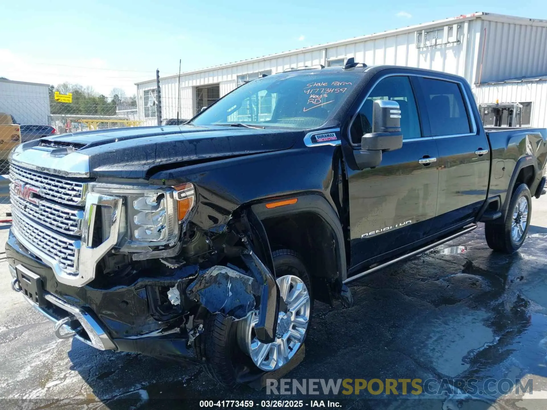 11 Photograph of a damaged car 1GT49REY6MF161272 GMC SIERRA 2500HD 2021