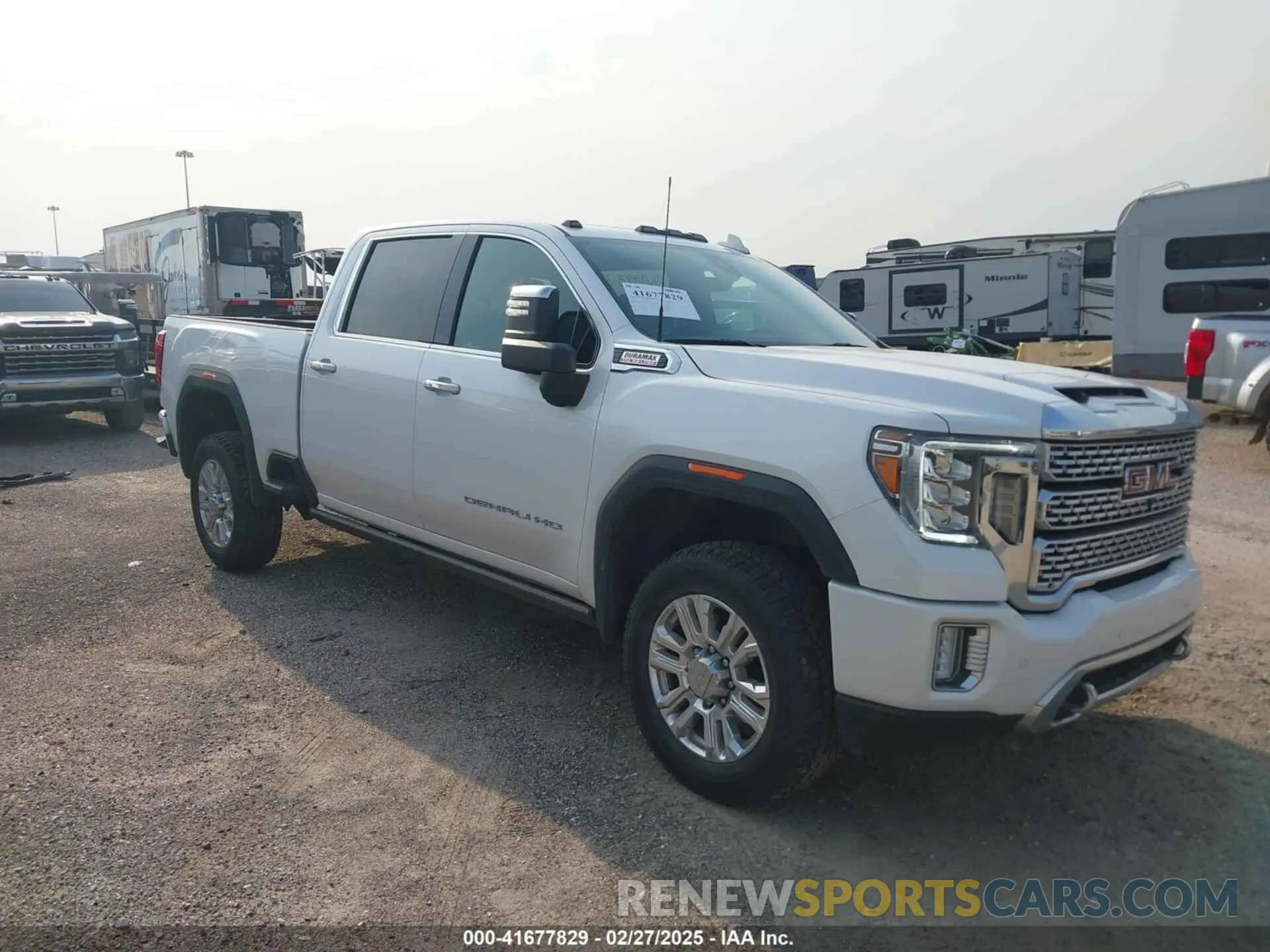 1 Photograph of a damaged car 1GT49REYXMF289367 GMC SIERRA 2500HD 2021