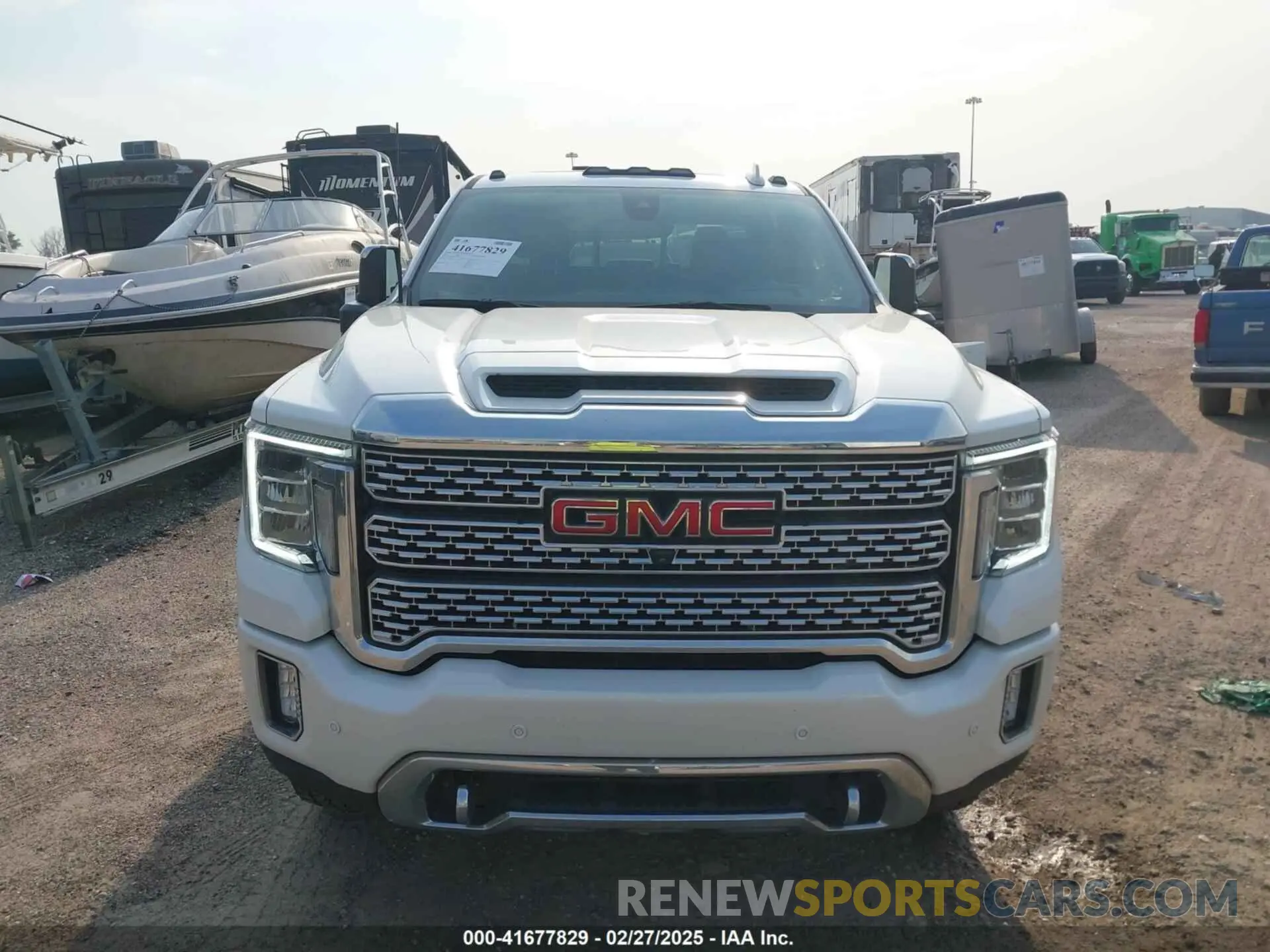 12 Photograph of a damaged car 1GT49REYXMF289367 GMC SIERRA 2500HD 2021