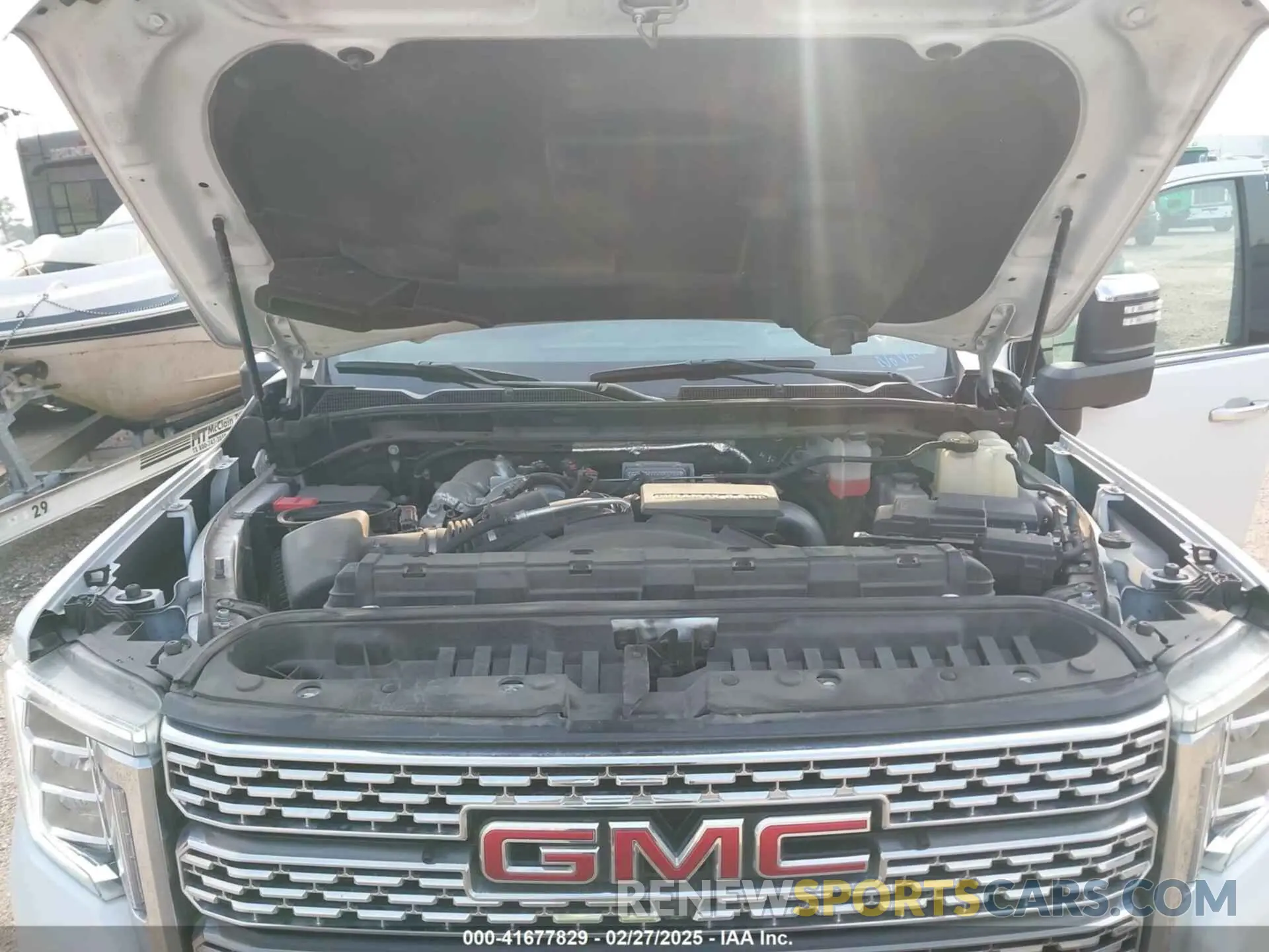 9 Photograph of a damaged car 1GT49REYXMF289367 GMC SIERRA 2500HD 2021