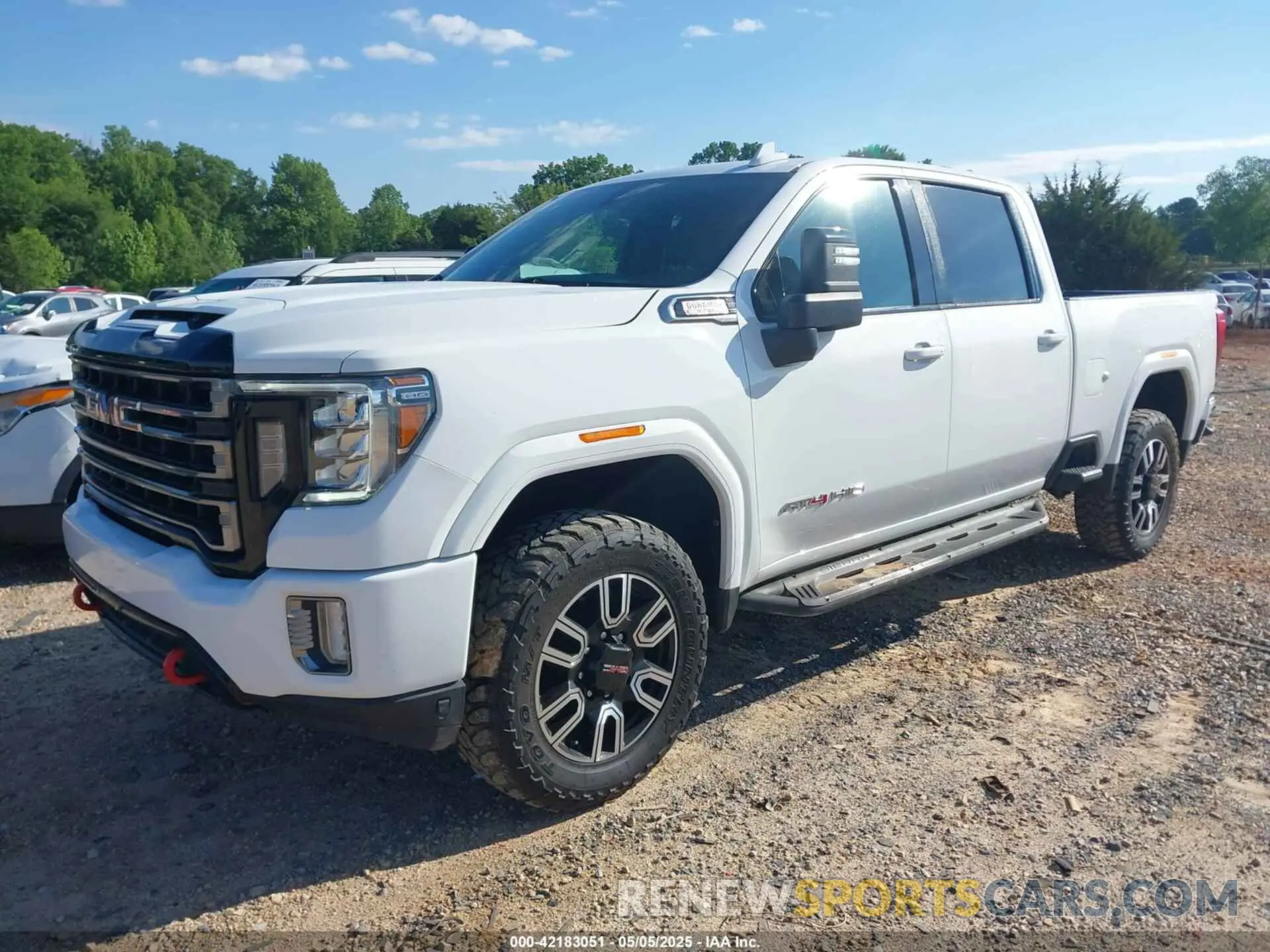 2 Photograph of a damaged car 1GT49PEY3NF134617 GMC SIERRA 2500HD 2022