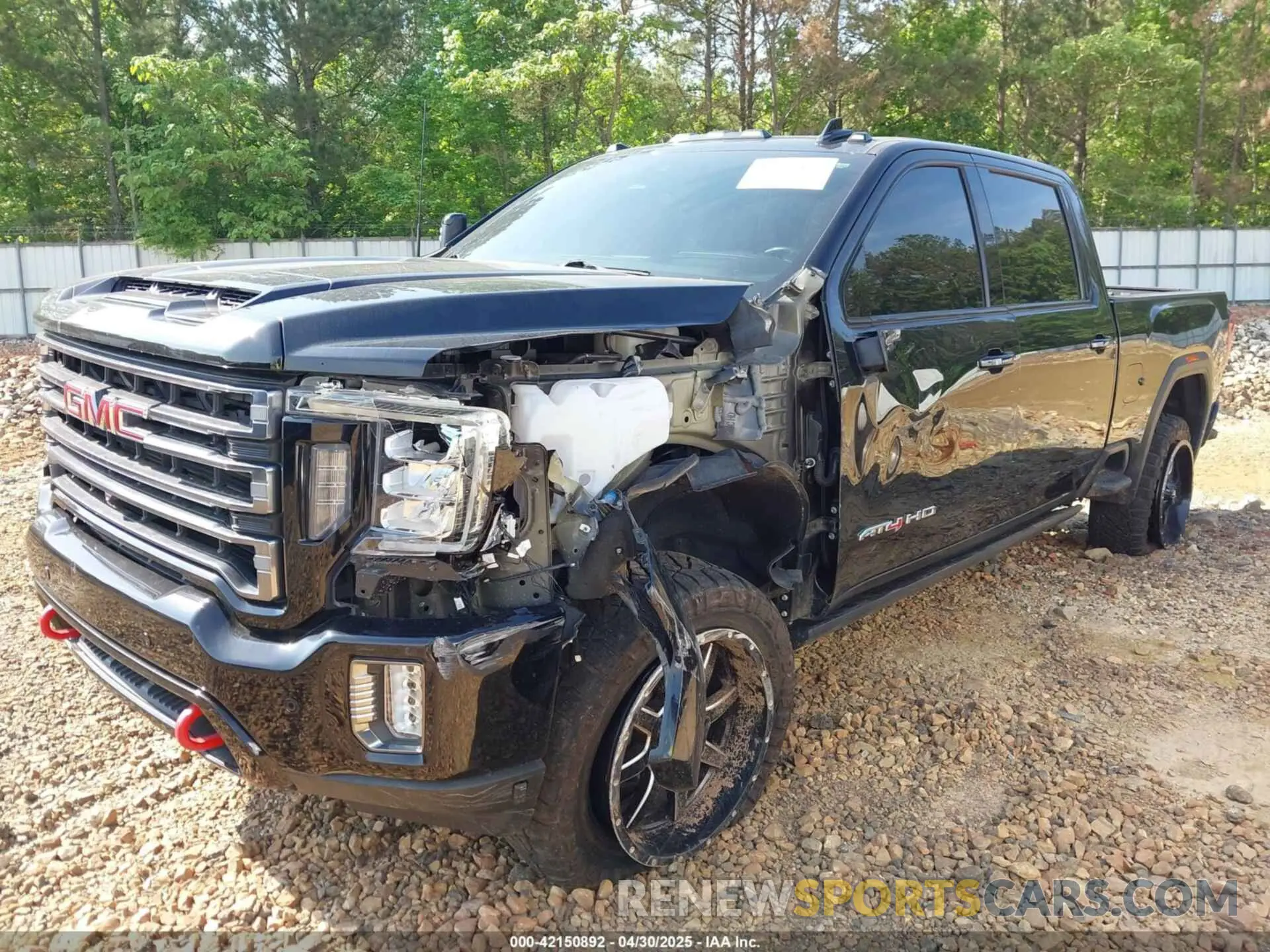 11 Photograph of a damaged car 1GT49PEYXNF328206 GMC SIERRA 2500HD 2022