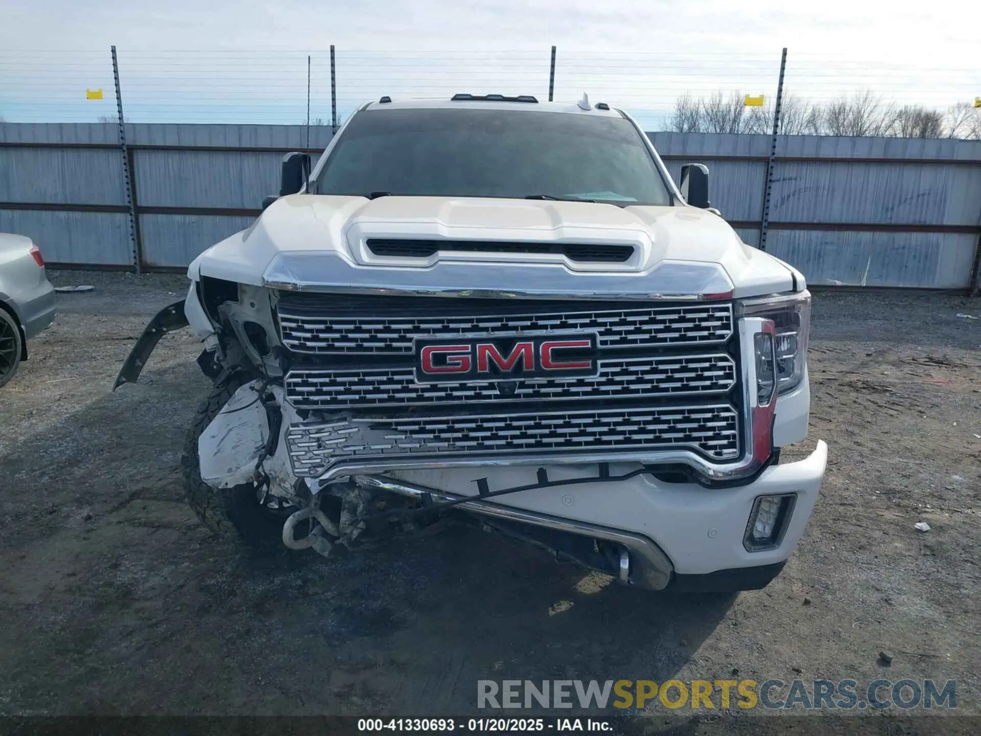 11 Photograph of a damaged car 1GT49REY0NF238056 GMC SIERRA 2500HD 2022