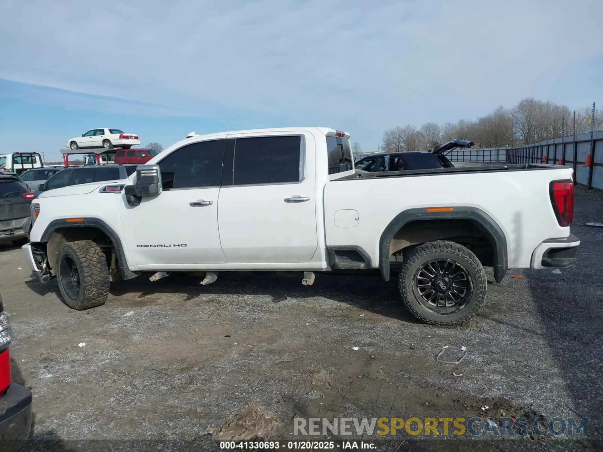 13 Photograph of a damaged car 1GT49REY0NF238056 GMC SIERRA 2500HD 2022