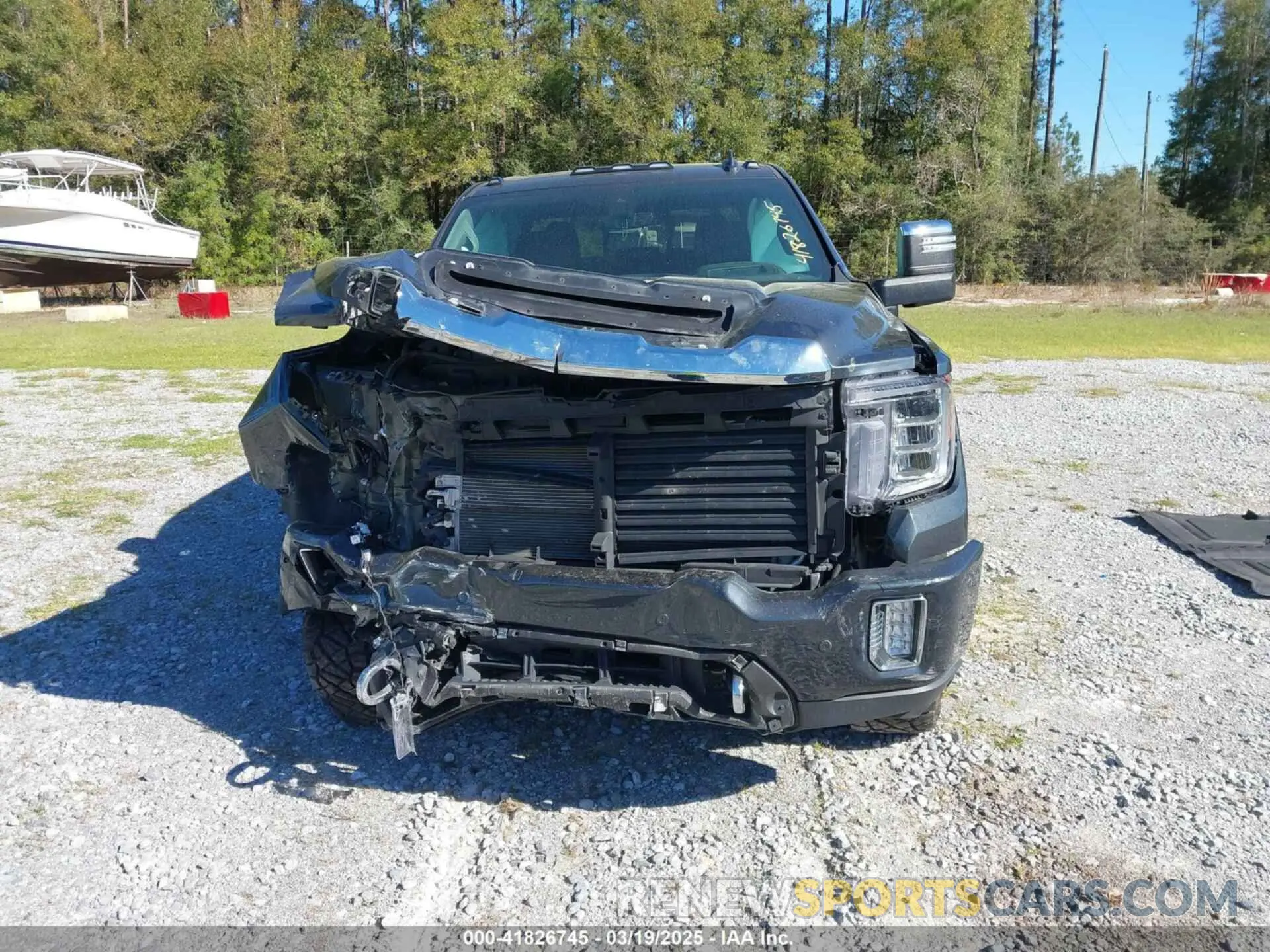 12 Photograph of a damaged car 1GT49REY0NF347293 GMC SIERRA 2500HD 2022