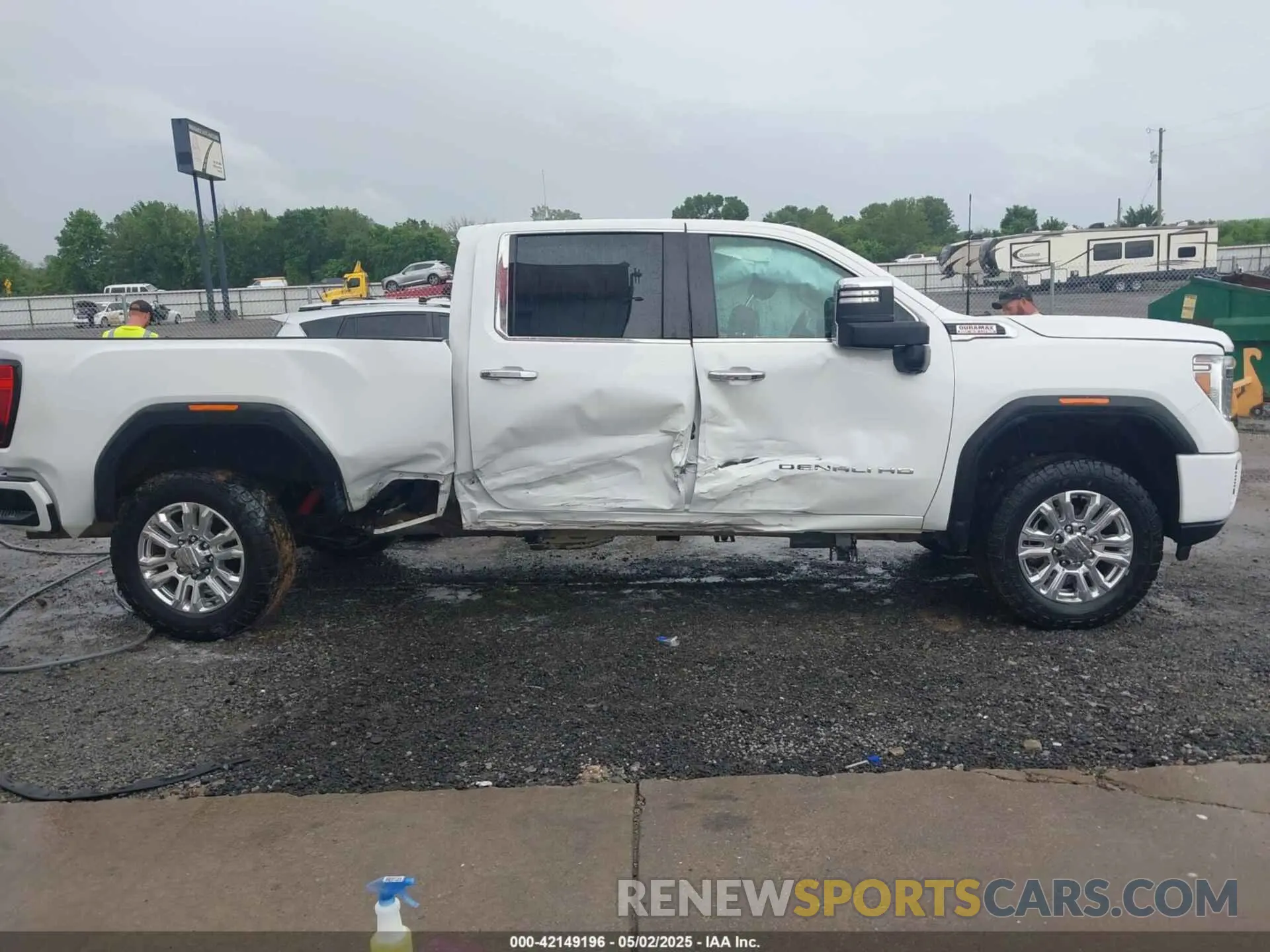 13 Photograph of a damaged car 1GT49REY4NF146559 GMC SIERRA 2500HD 2022