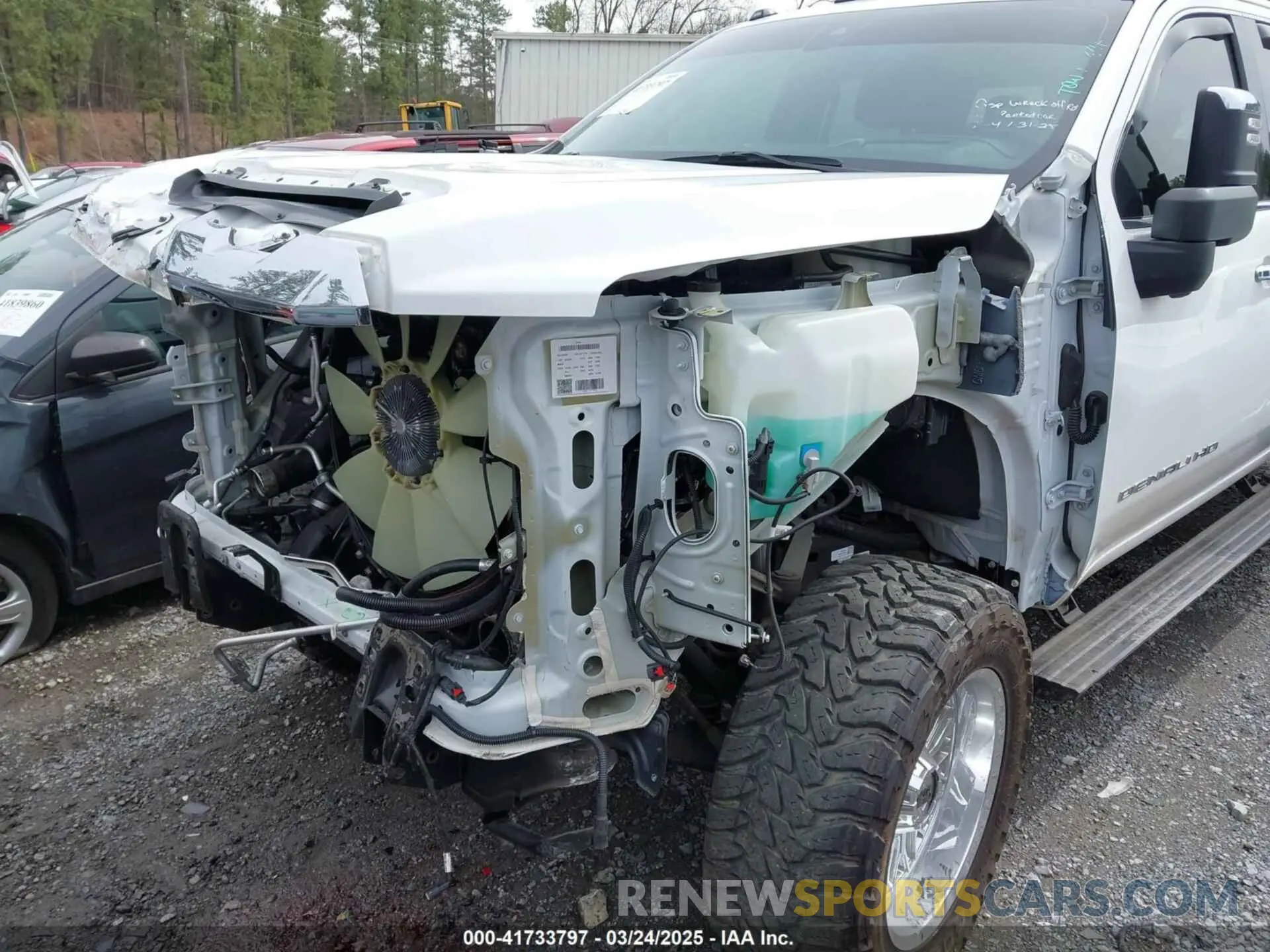 11 Photograph of a damaged car 1GT49REY7NF131859 GMC SIERRA 2500HD 2022