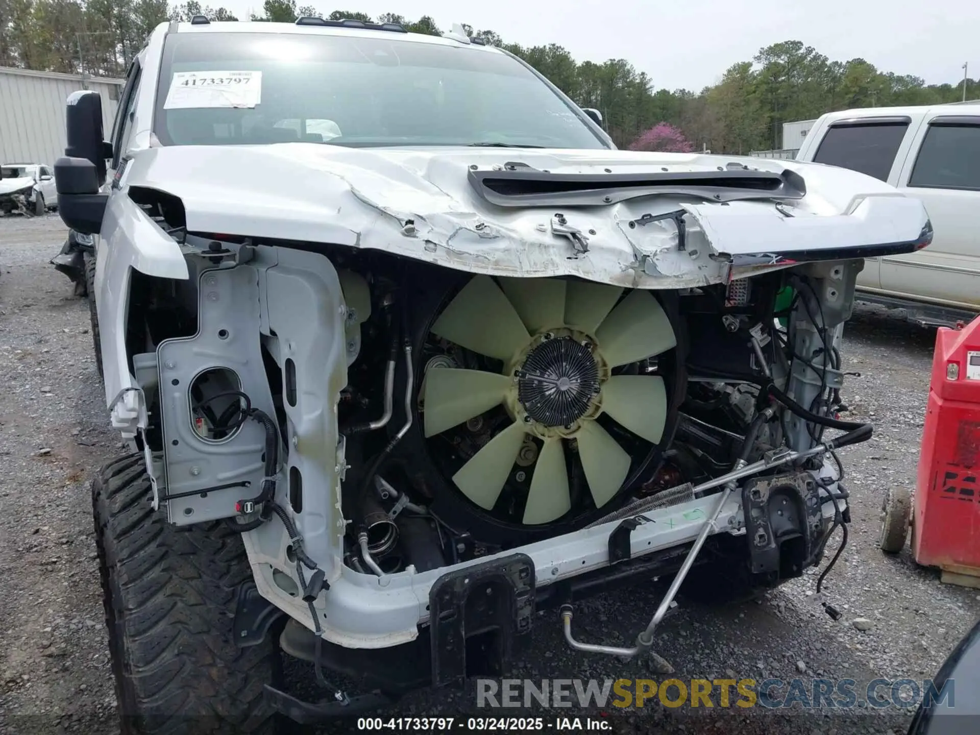 12 Photograph of a damaged car 1GT49REY7NF131859 GMC SIERRA 2500HD 2022