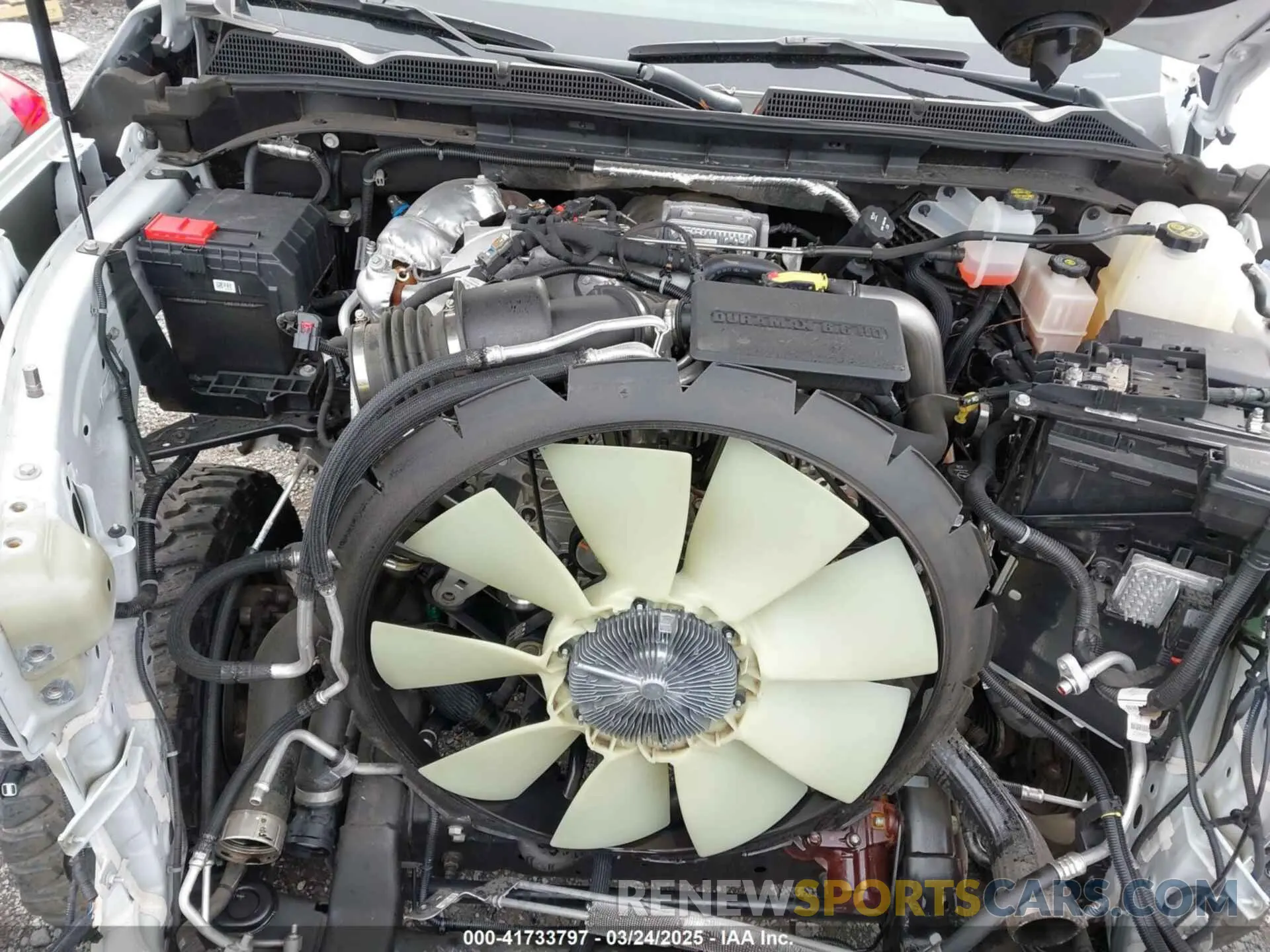 9 Photograph of a damaged car 1GT49REY7NF131859 GMC SIERRA 2500HD 2022