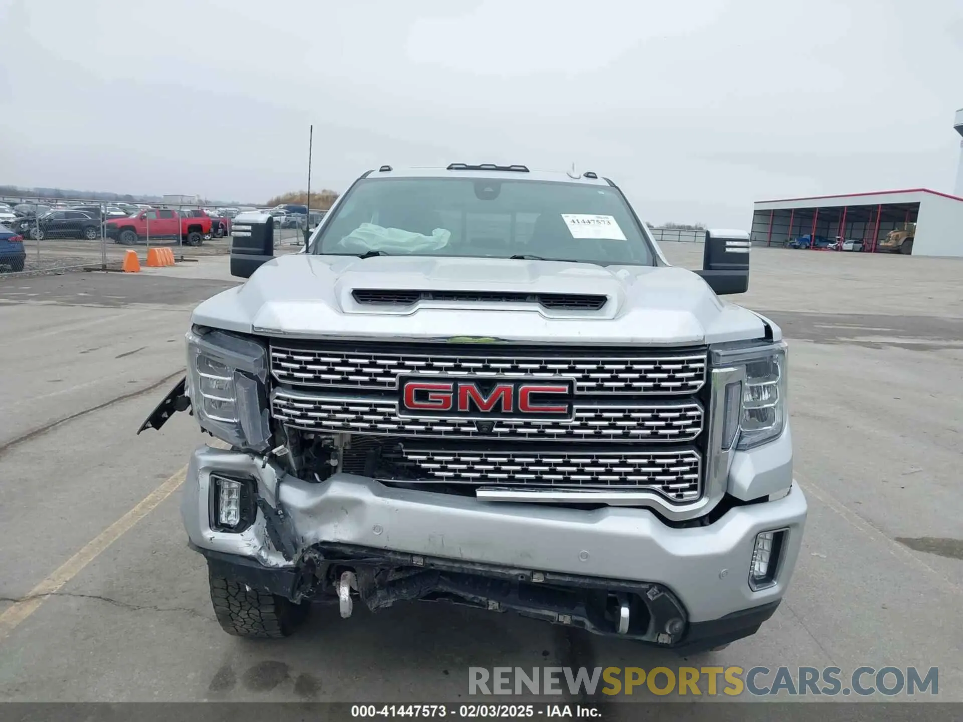 16 Photograph of a damaged car 1GT49REY9NF229422 GMC SIERRA 2500HD 2022