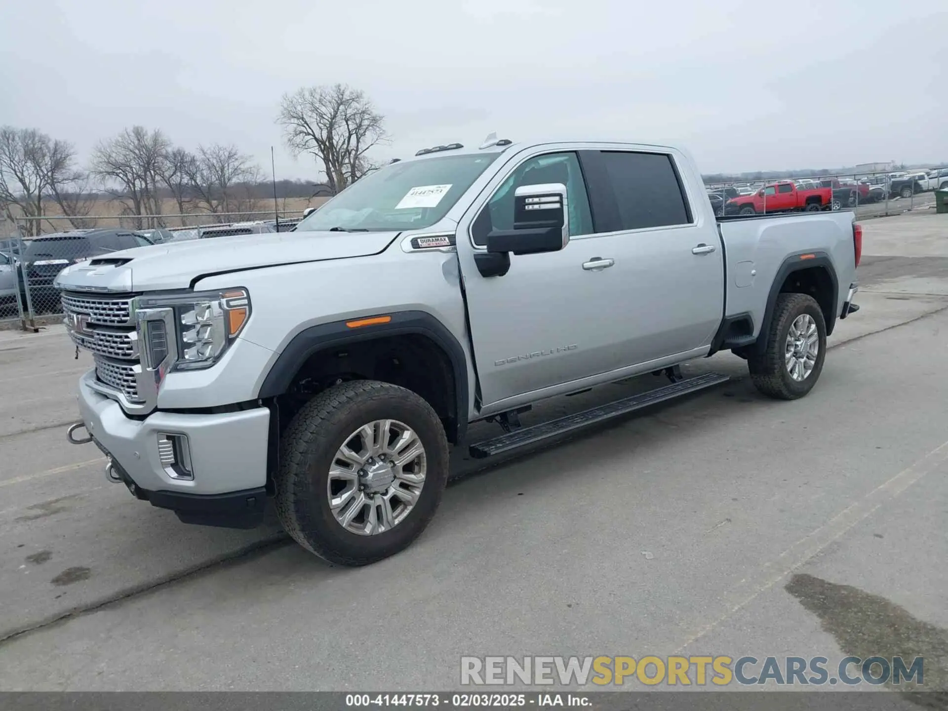 2 Photograph of a damaged car 1GT49REY9NF229422 GMC SIERRA 2500HD 2022