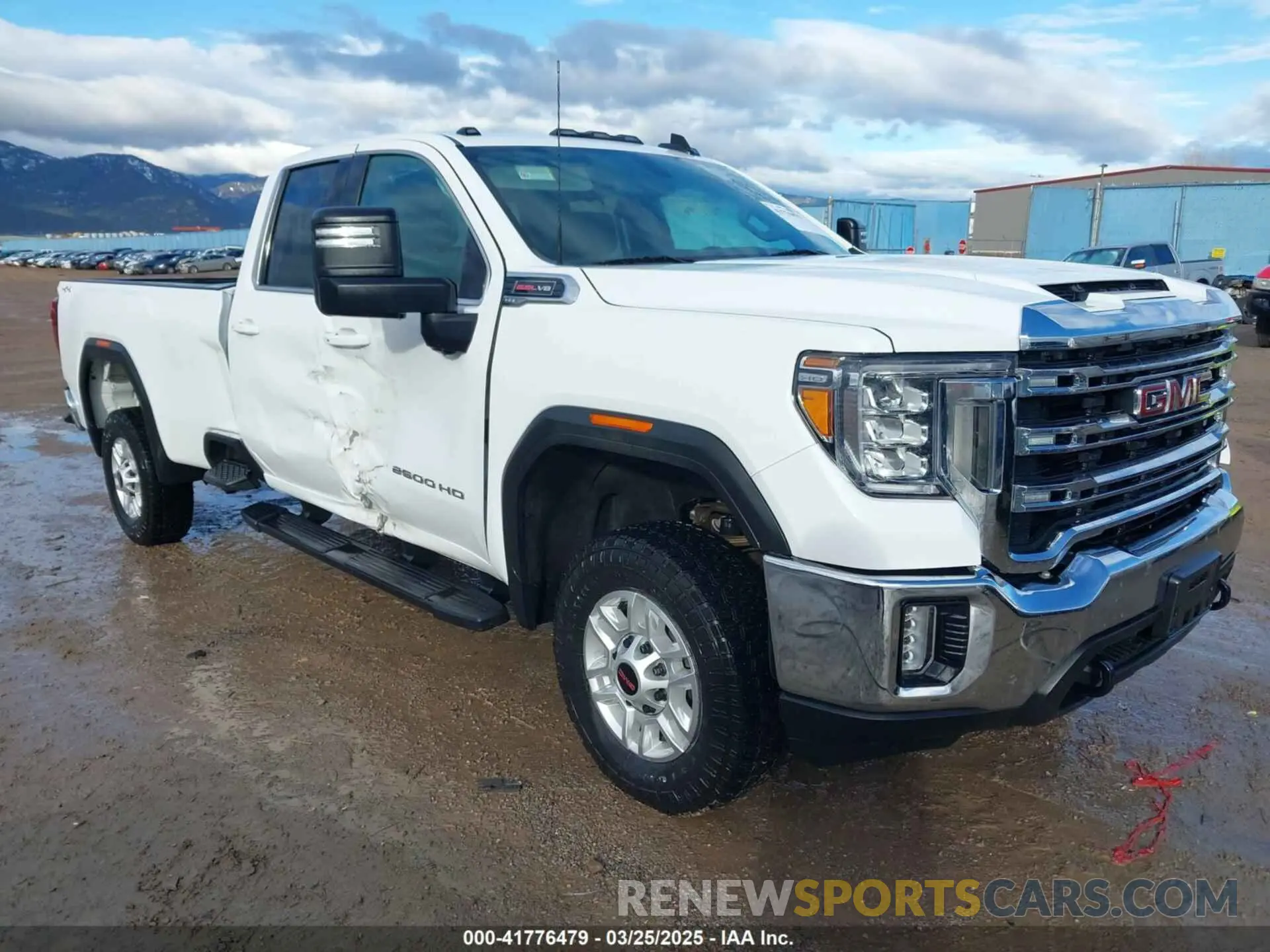 1 Photograph of a damaged car 1GT59ME70NF278233 GMC SIERRA 2500HD 2022