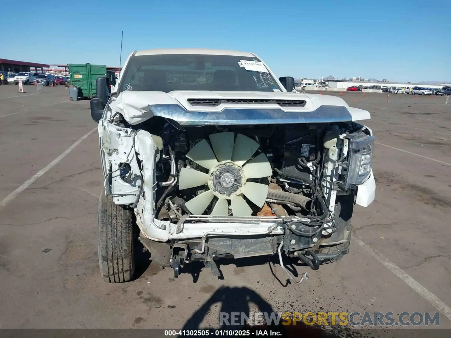 11 Photograph of a damaged car 1GT39LEY8PF159942 GMC SIERRA 2500HD 2023