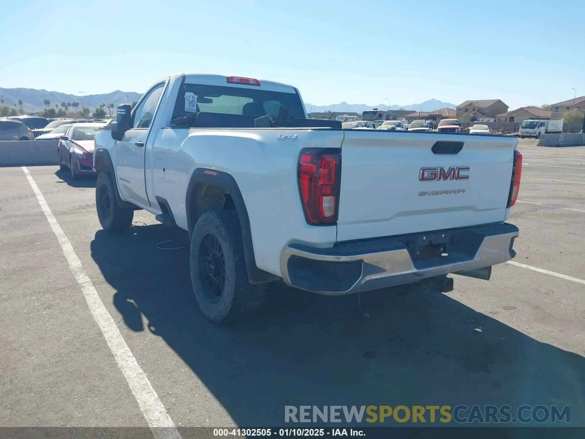 3 Photograph of a damaged car 1GT39LEY8PF159942 GMC SIERRA 2500HD 2023
