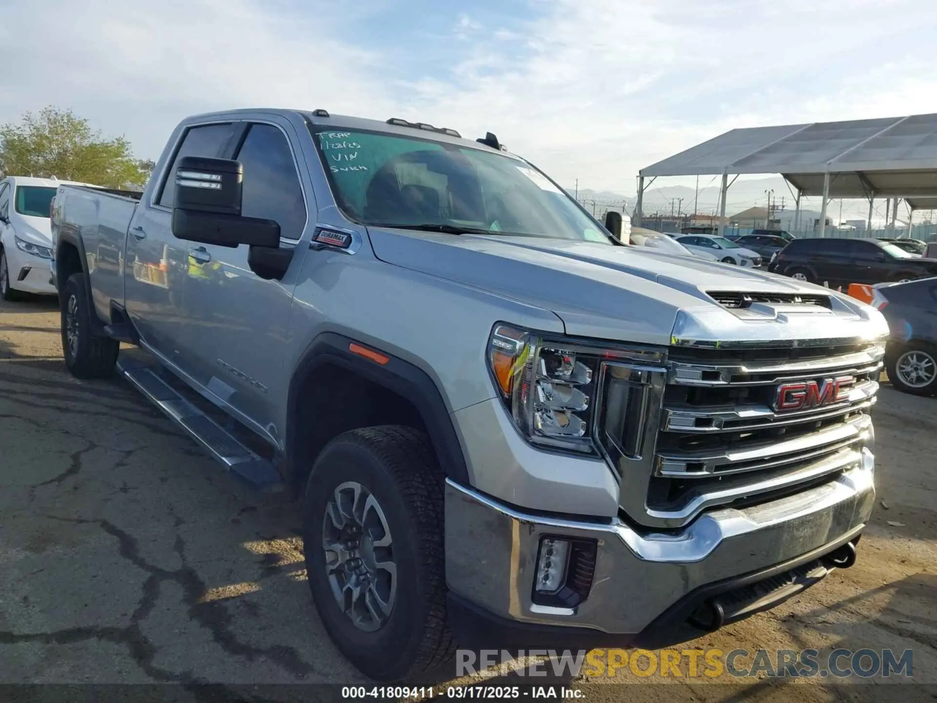 1 Photograph of a damaged car 1GT49MEY1PF194560 GMC SIERRA 2500HD 2023