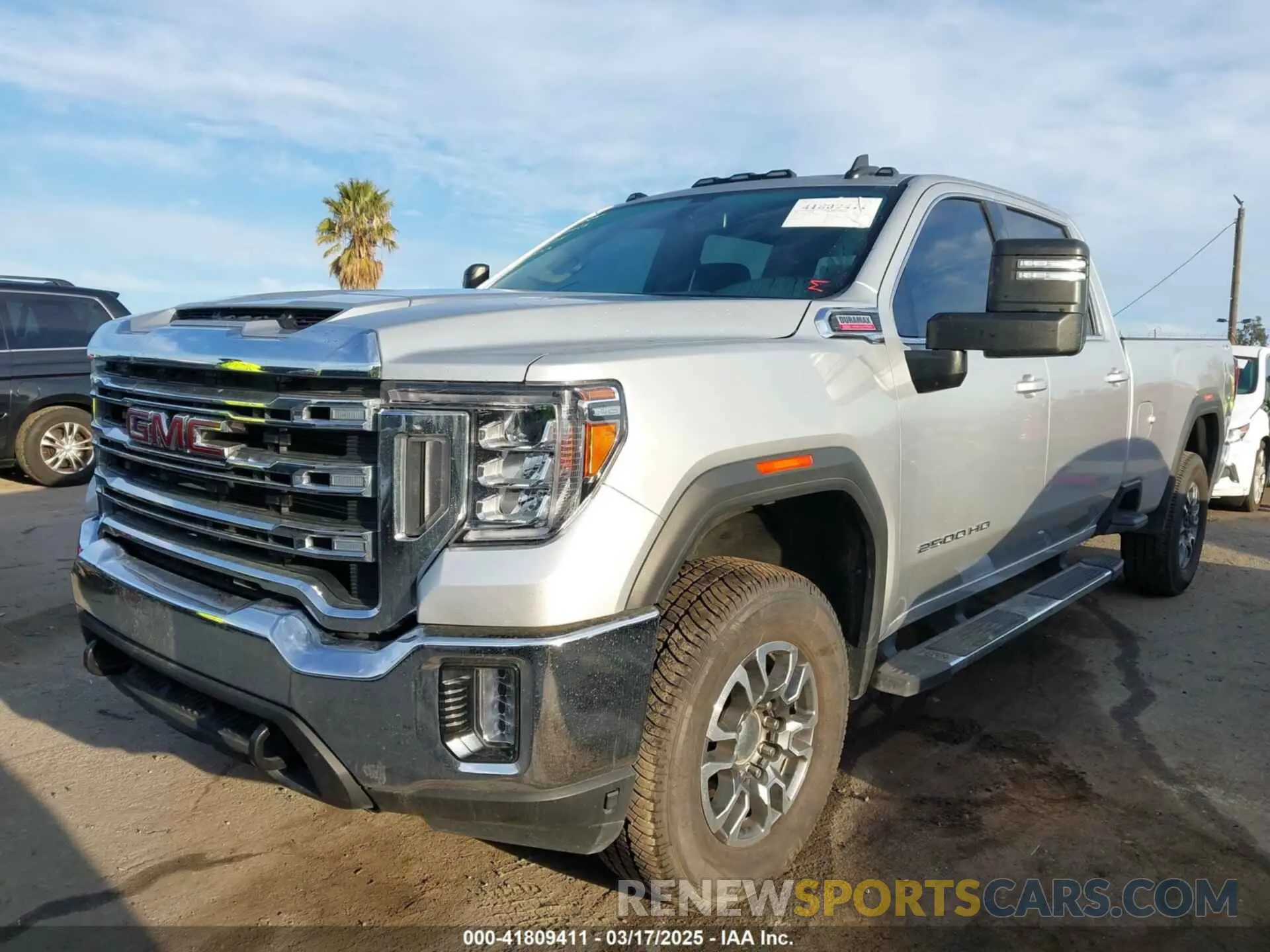 2 Photograph of a damaged car 1GT49MEY1PF194560 GMC SIERRA 2500HD 2023