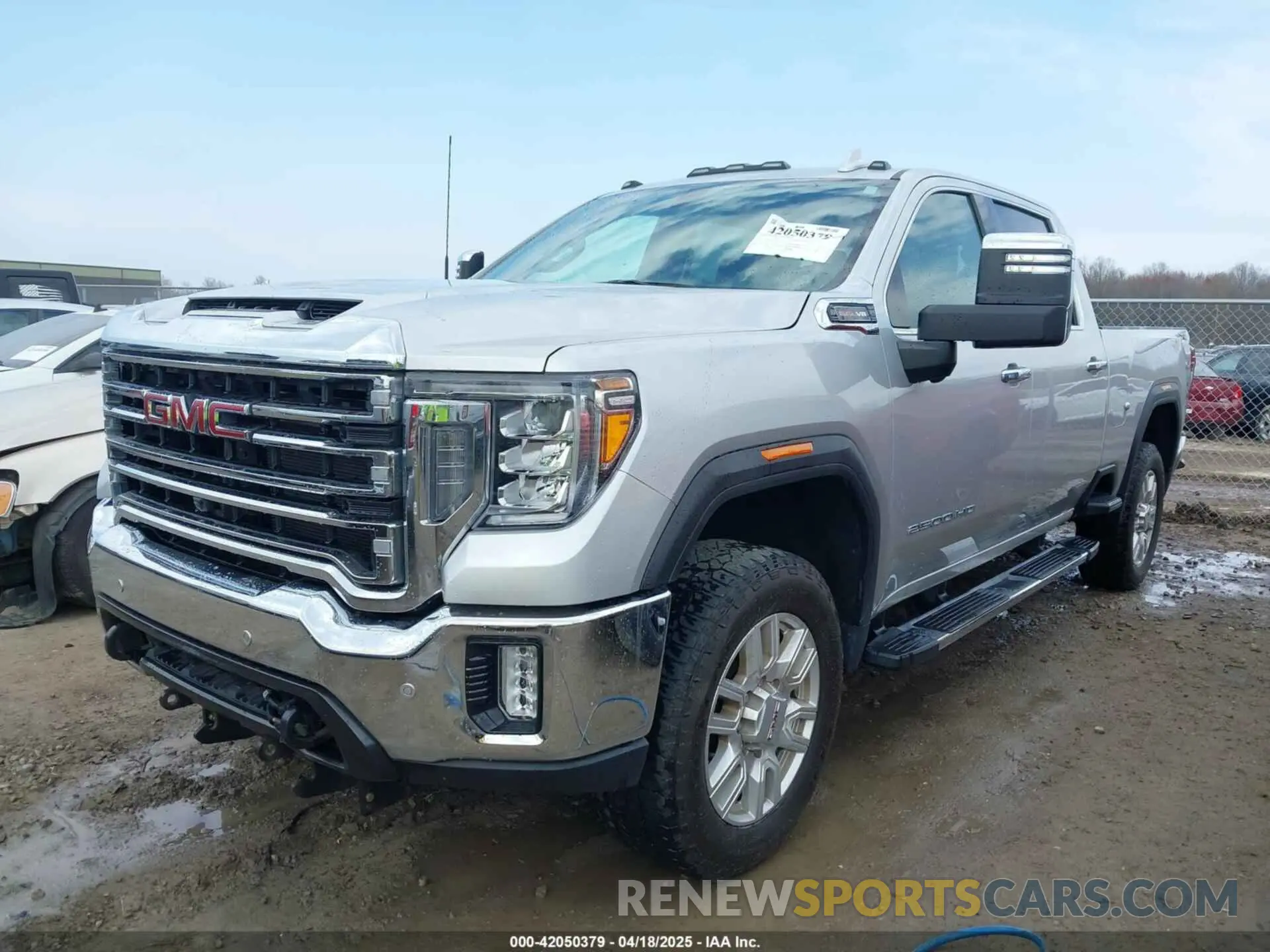 2 Photograph of a damaged car 1GT49NE77PF146834 GMC SIERRA 2500HD 2023