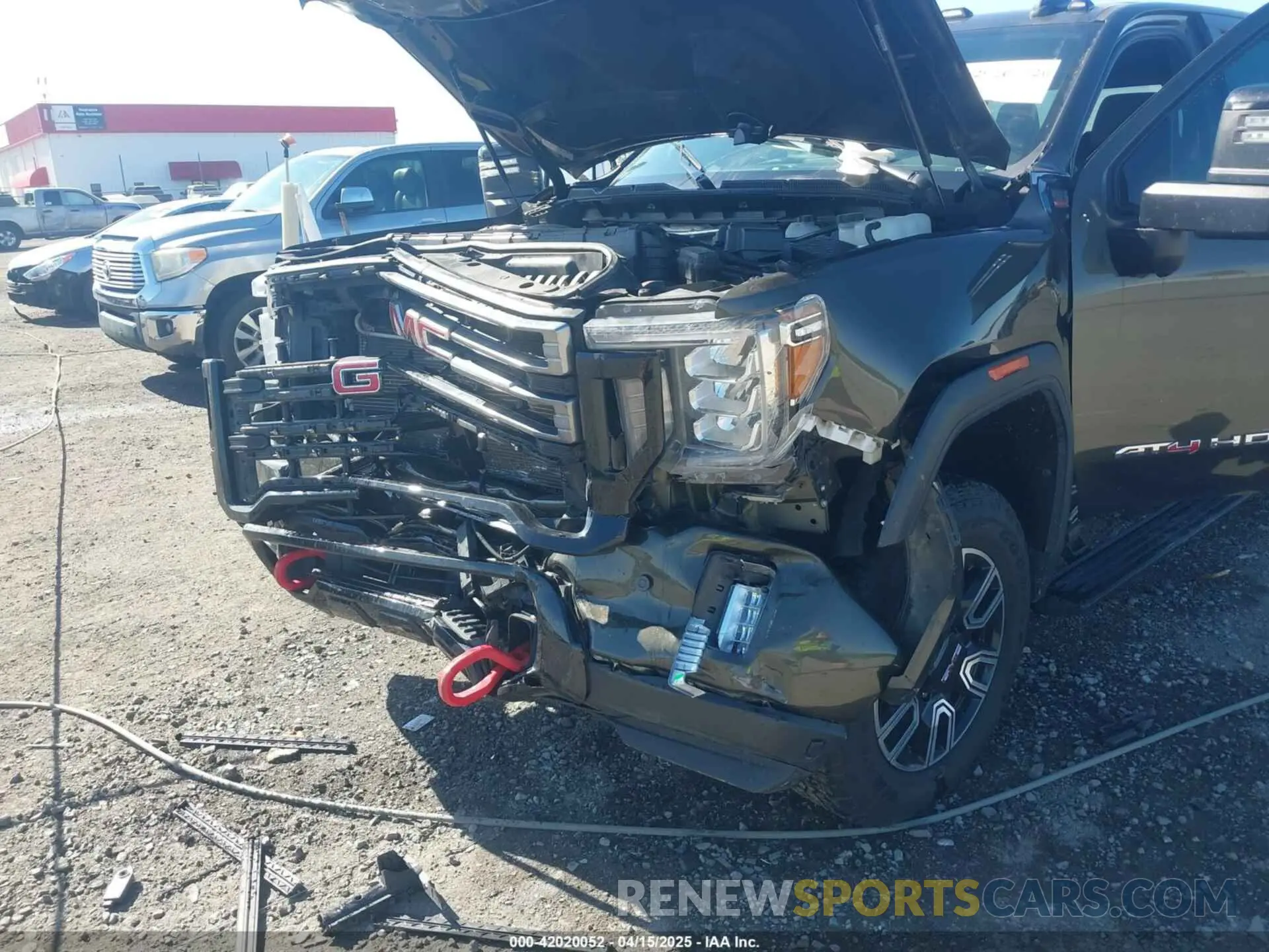 11 Photograph of a damaged car 1GT49PEY0PF166315 GMC SIERRA 2500HD 2023