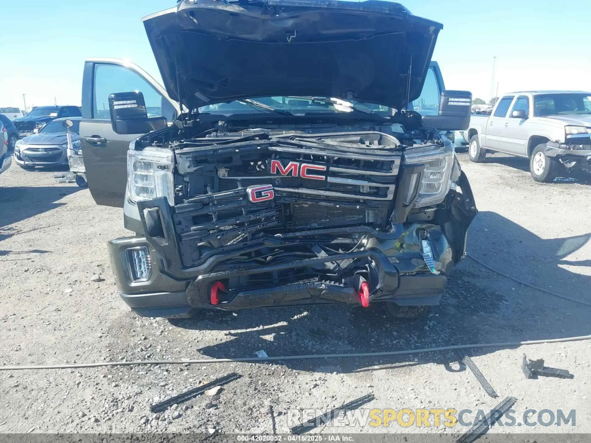 12 Photograph of a damaged car 1GT49PEY0PF166315 GMC SIERRA 2500HD 2023