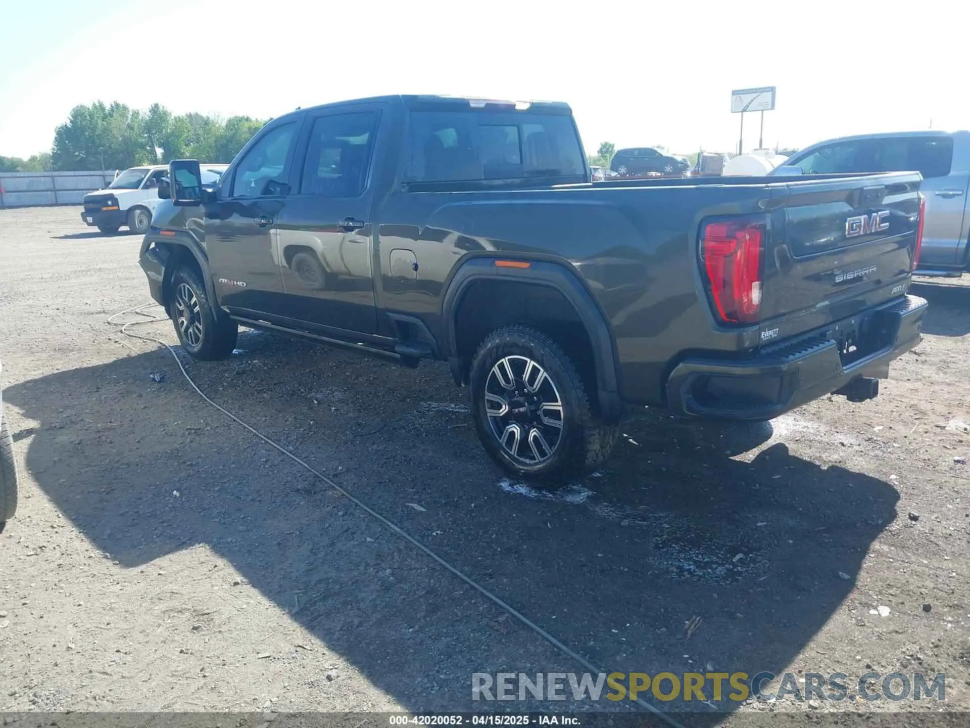 3 Photograph of a damaged car 1GT49PEY0PF166315 GMC SIERRA 2500HD 2023