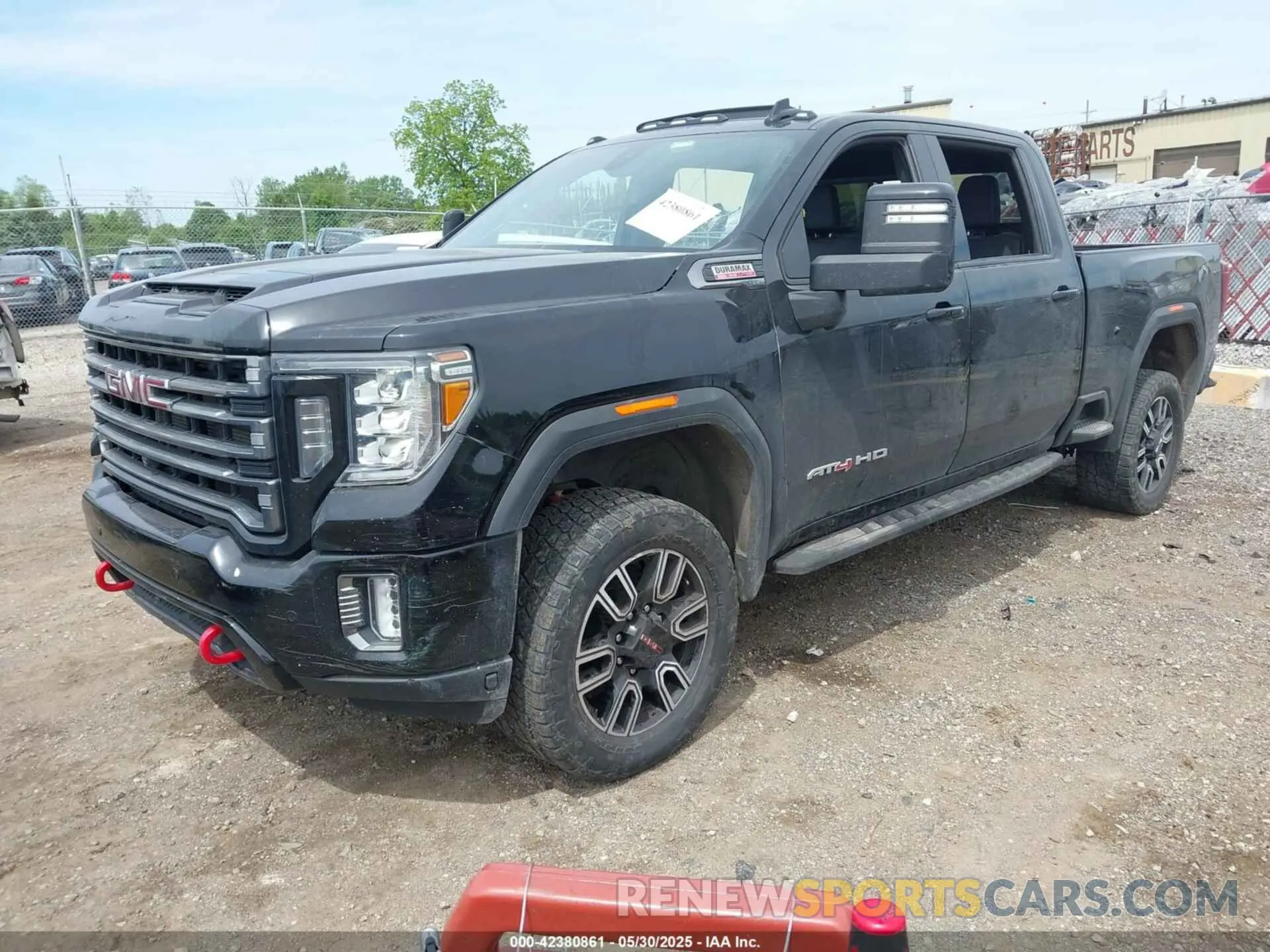 2 Photograph of a damaged car 1GT49PEY0PF223418 GMC SIERRA 2500HD 2023