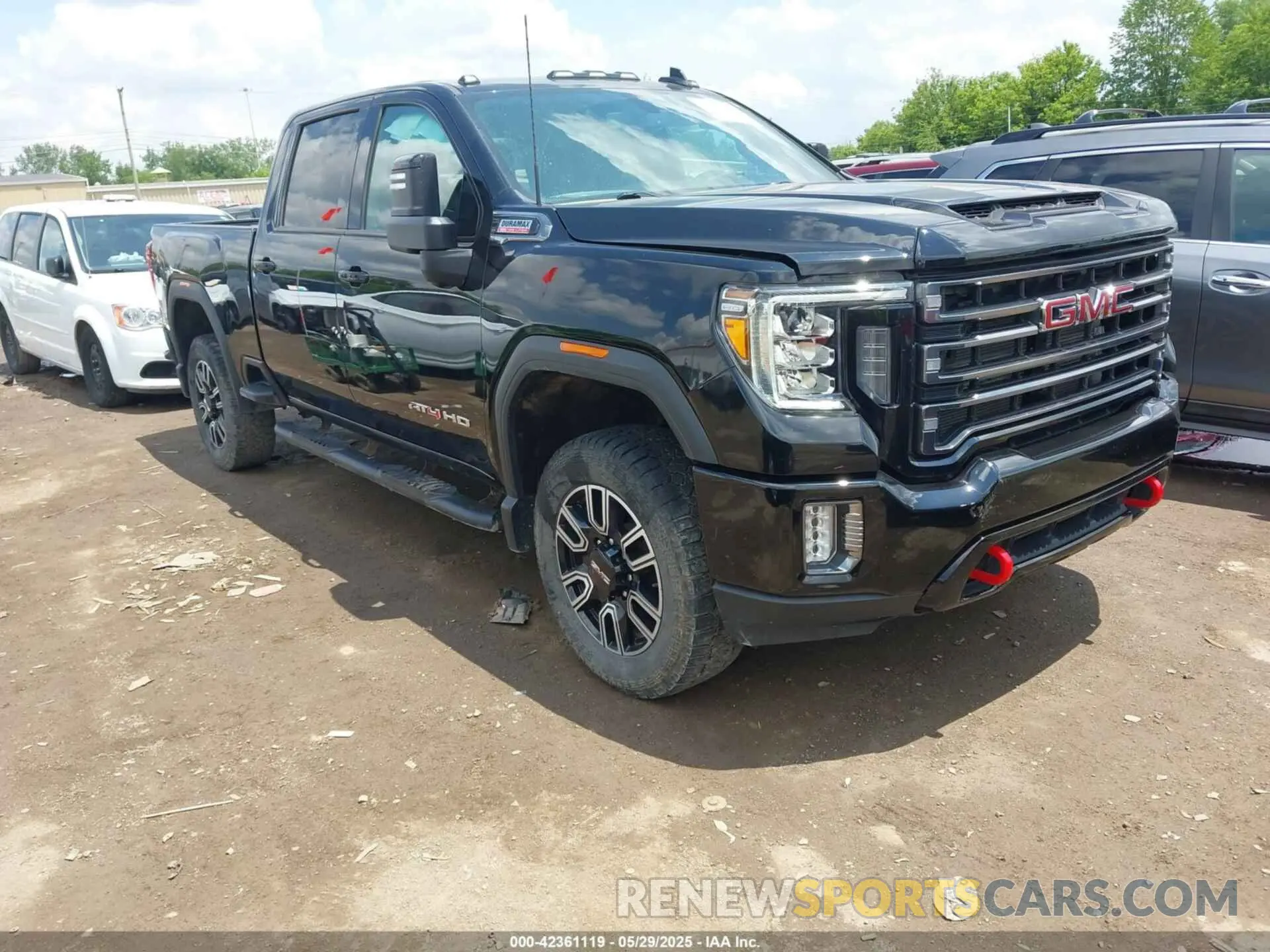 1 Photograph of a damaged car 1GT49PEY1PF124851 GMC SIERRA 2500HD 2023