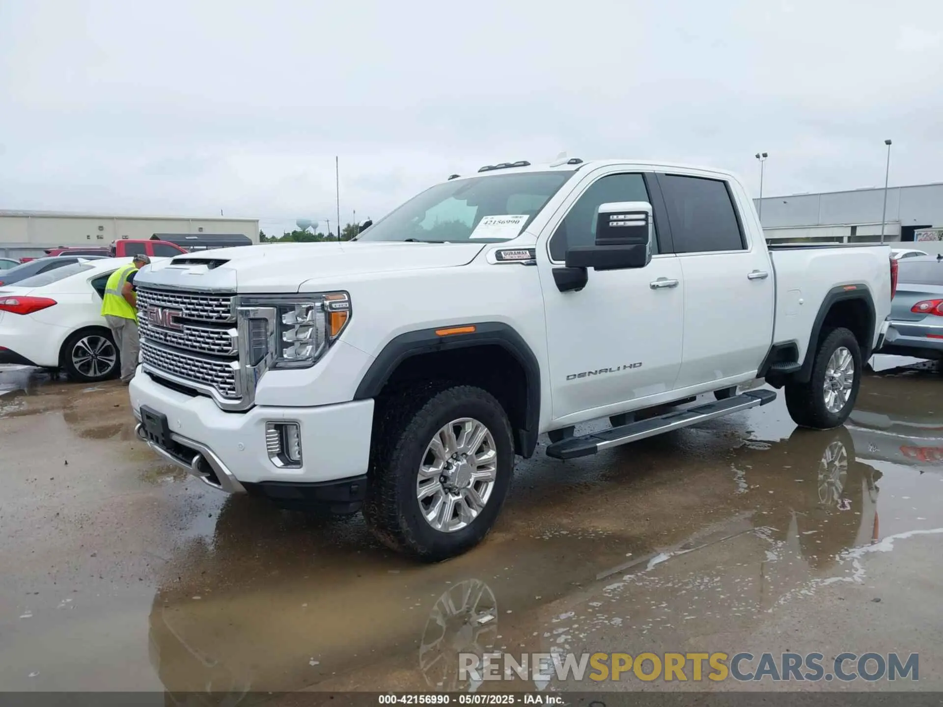 2 Photograph of a damaged car 1GT49REY2PF230379 GMC SIERRA 2500HD 2023
