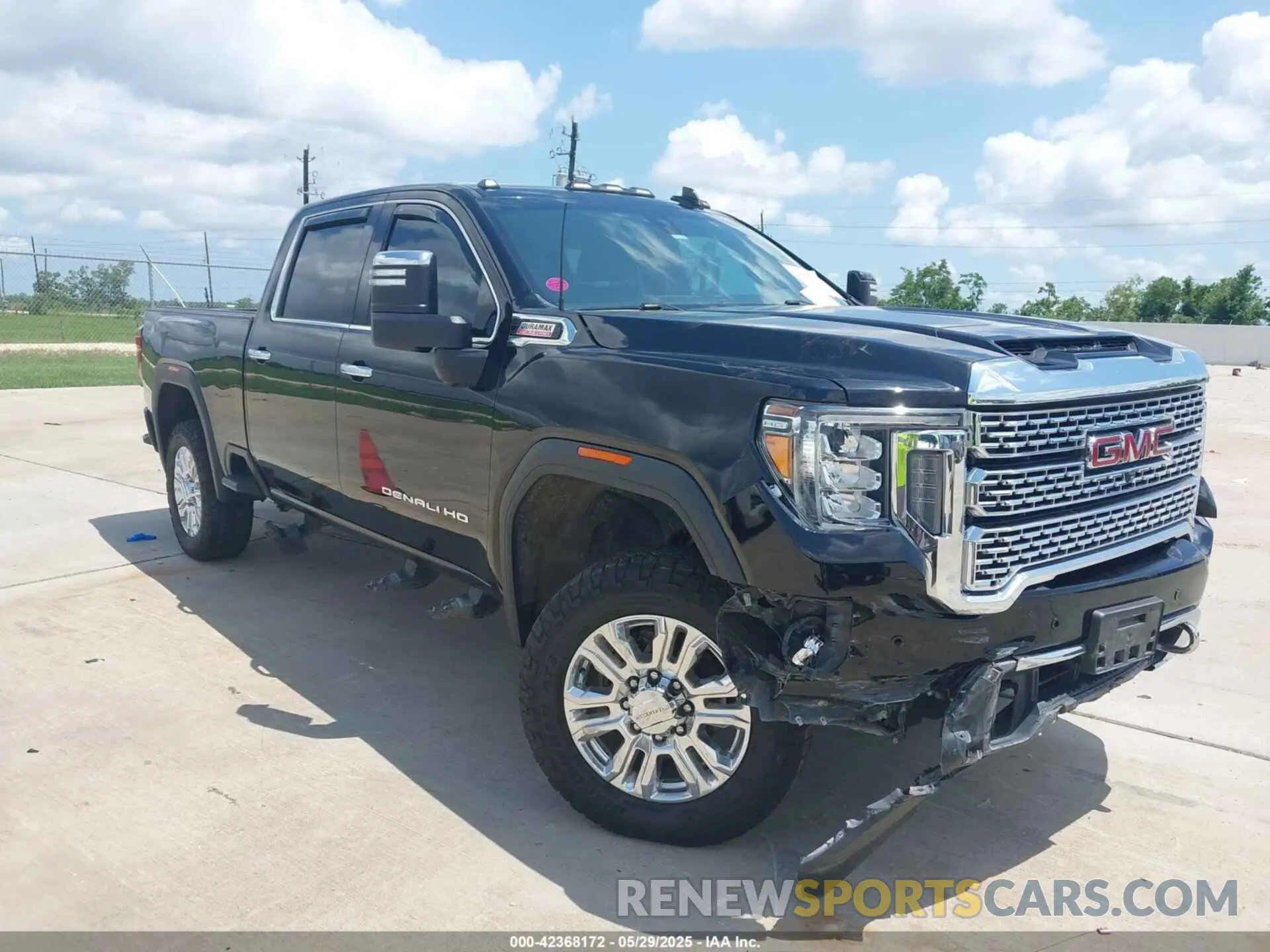 1 Photograph of a damaged car 1GT49REY3PF174274 GMC SIERRA 2500HD 2023
