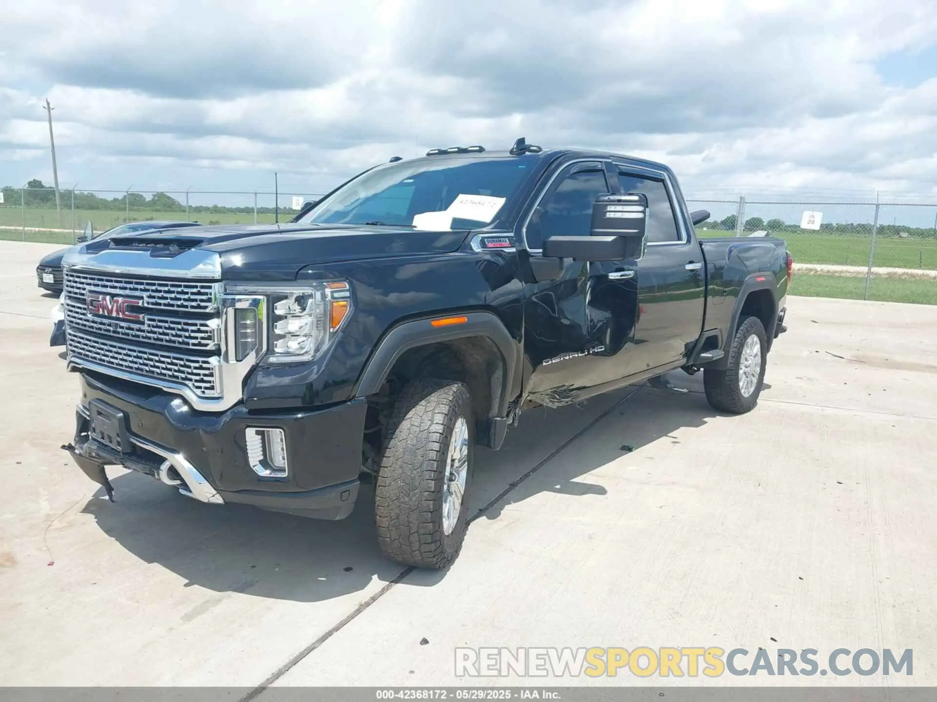 2 Photograph of a damaged car 1GT49REY3PF174274 GMC SIERRA 2500HD 2023