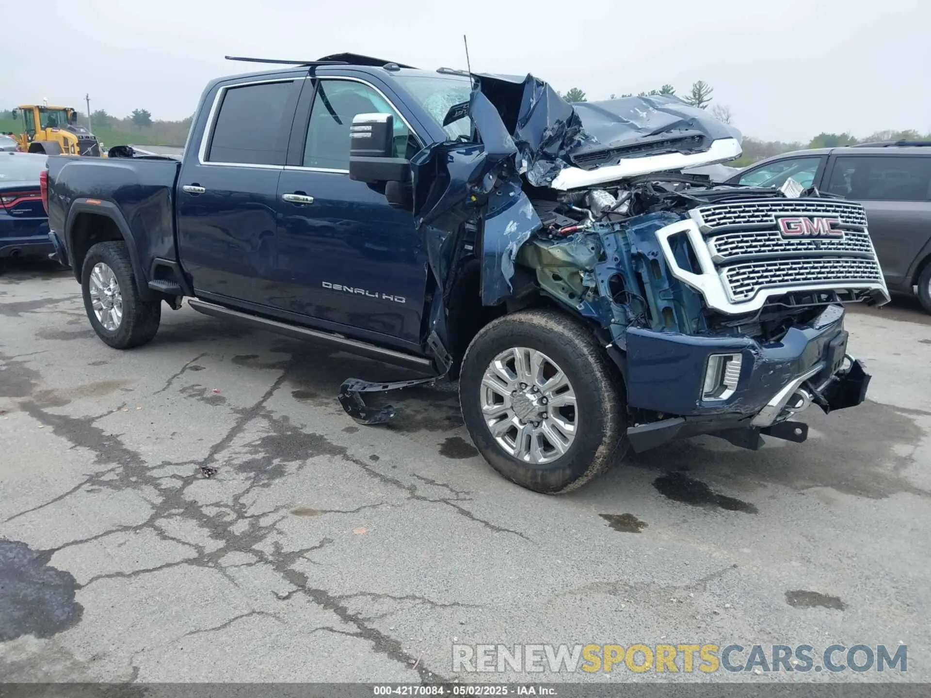 1 Photograph of a damaged car 1GT49REY4PF137766 GMC SIERRA 2500HD 2023