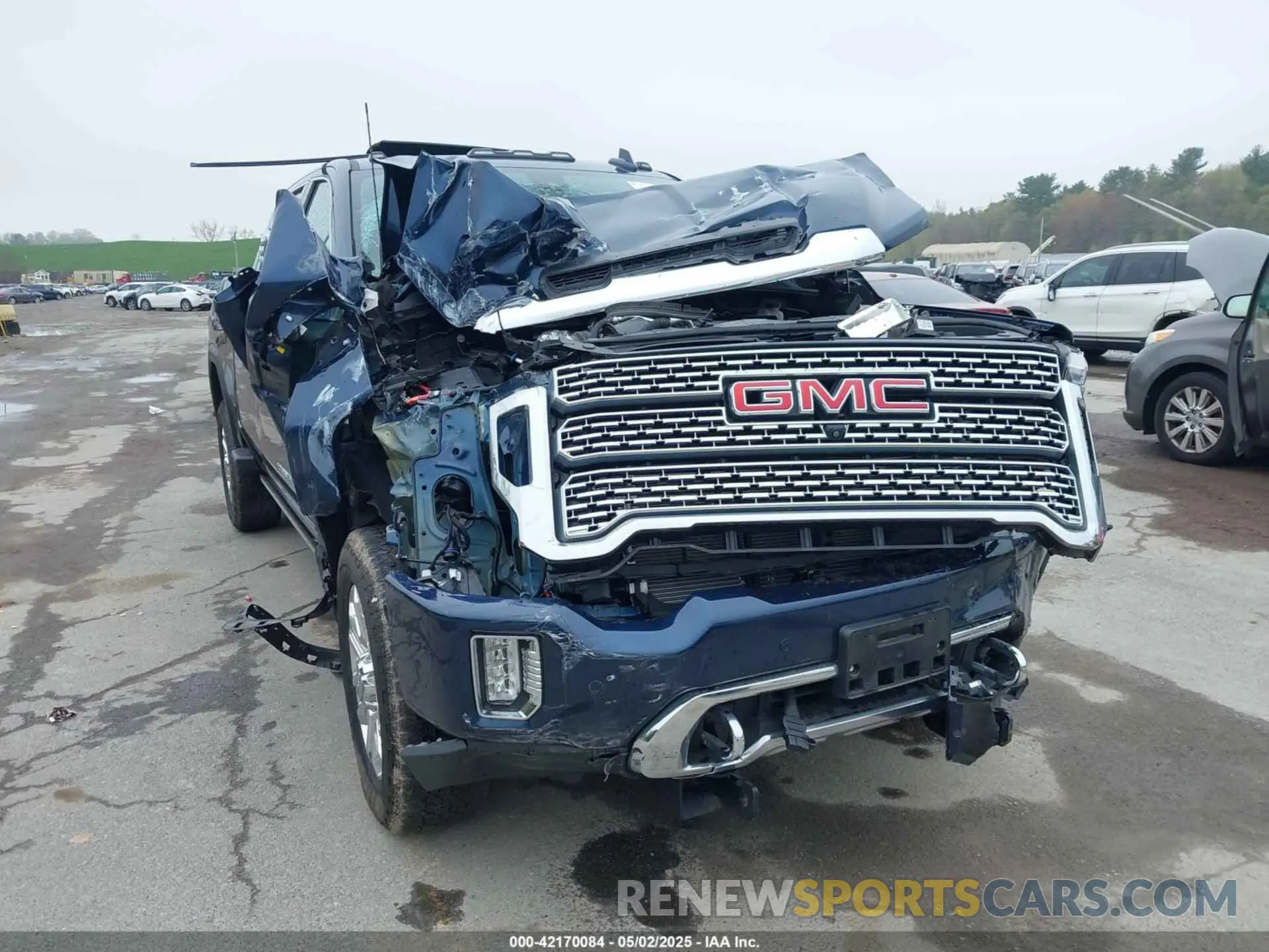 11 Photograph of a damaged car 1GT49REY4PF137766 GMC SIERRA 2500HD 2023