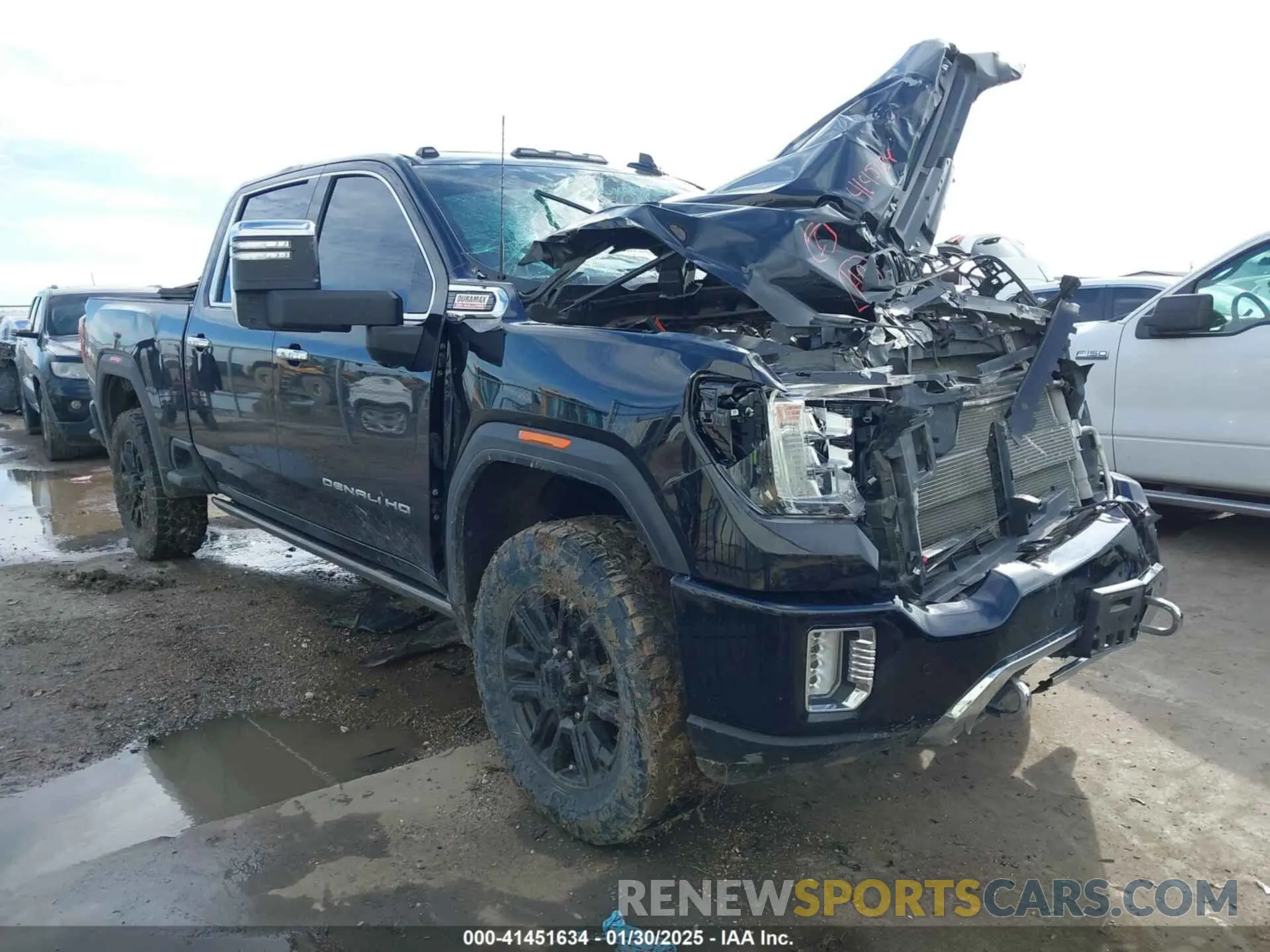 1 Photograph of a damaged car 1GT49REY5PF240128 GMC SIERRA 2500HD 2023