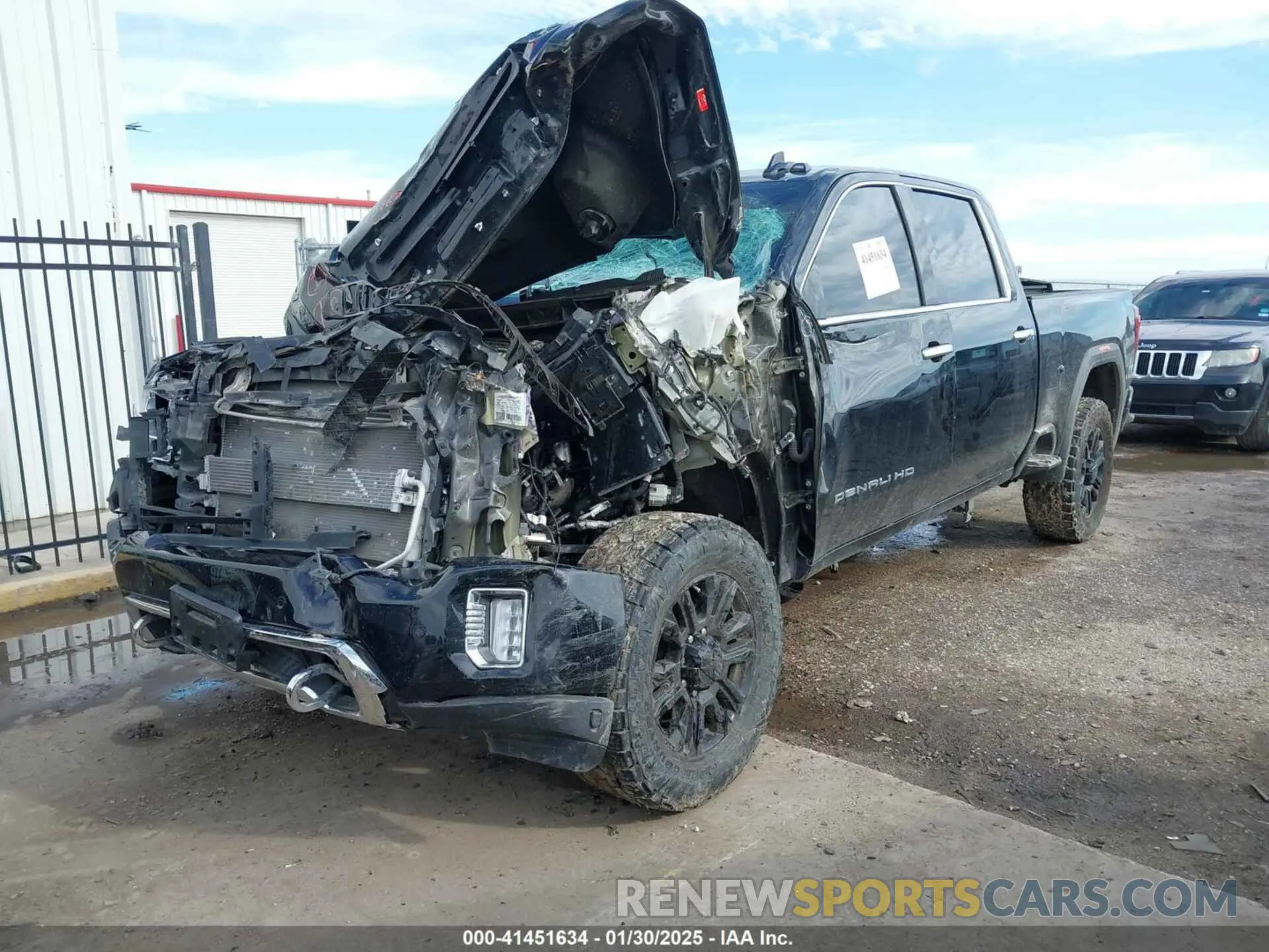 2 Photograph of a damaged car 1GT49REY5PF240128 GMC SIERRA 2500HD 2023