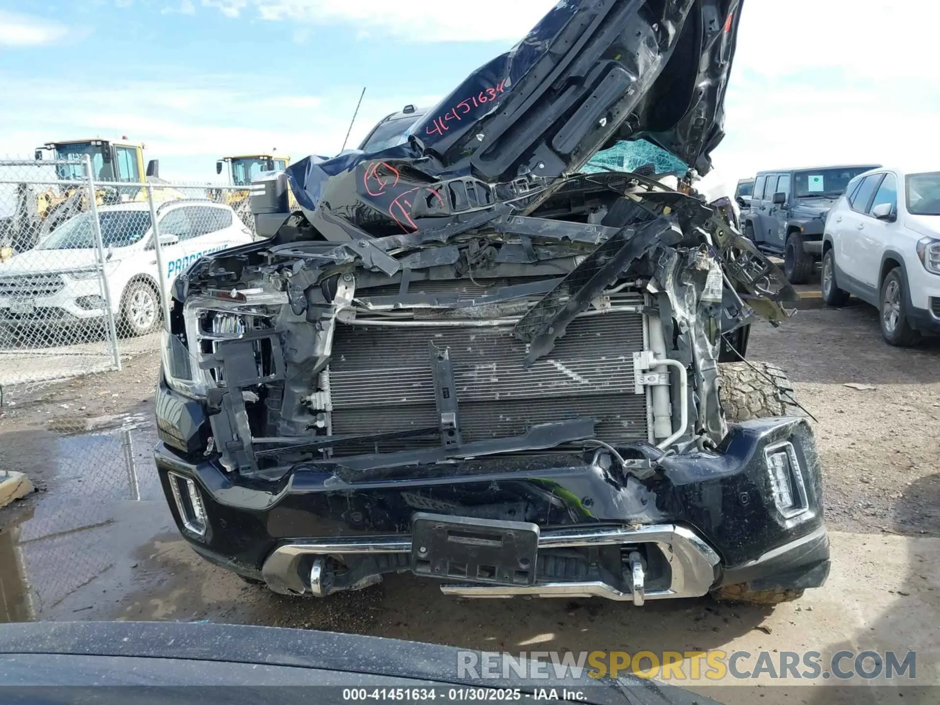 6 Photograph of a damaged car 1GT49REY5PF240128 GMC SIERRA 2500HD 2023