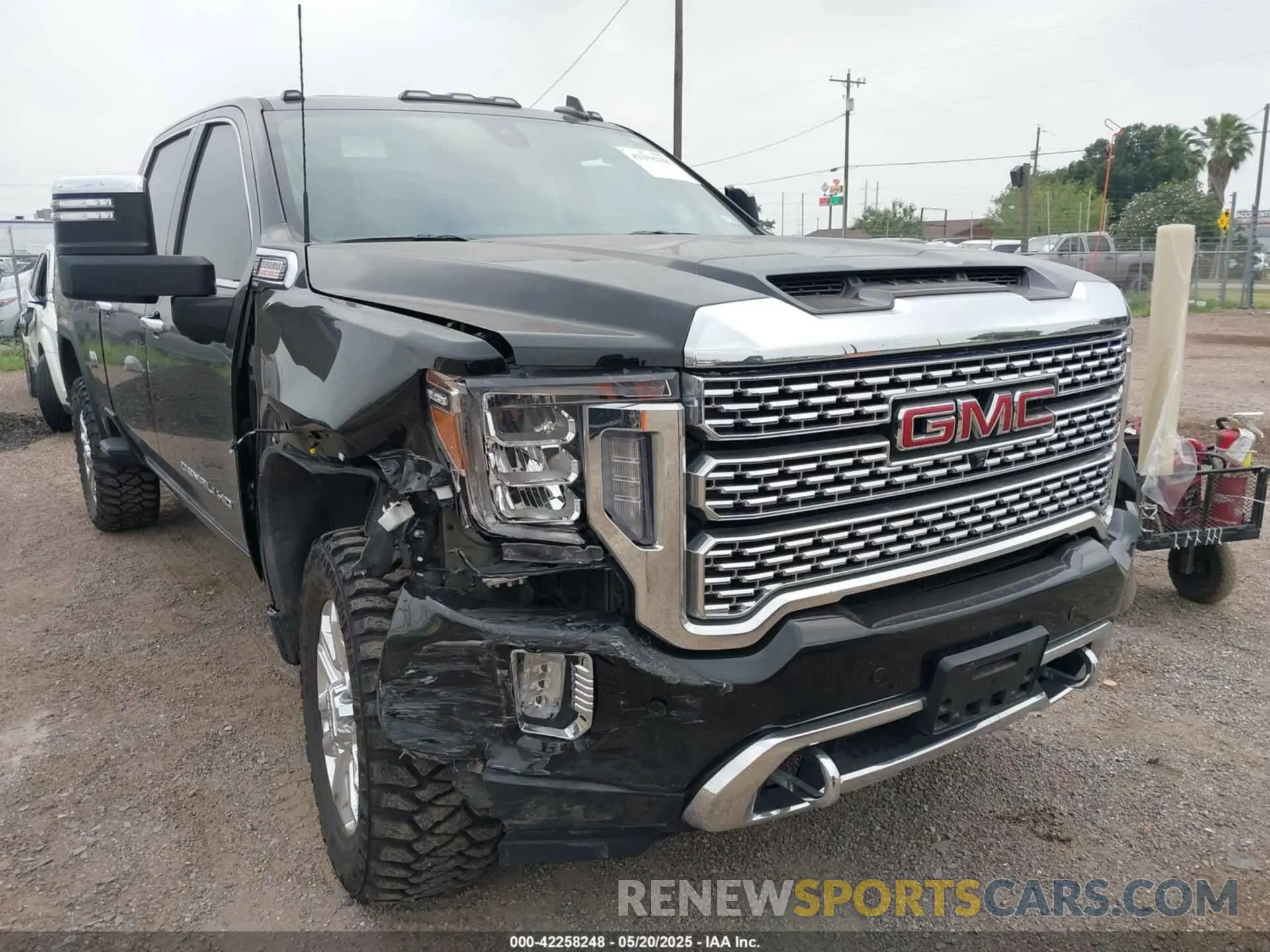 1 Photograph of a damaged car 1GT49REY6PF213469 GMC SIERRA 2500HD 2023