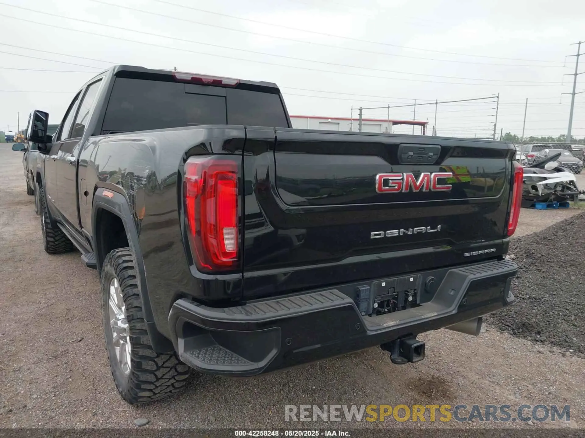 3 Photograph of a damaged car 1GT49REY6PF213469 GMC SIERRA 2500HD 2023