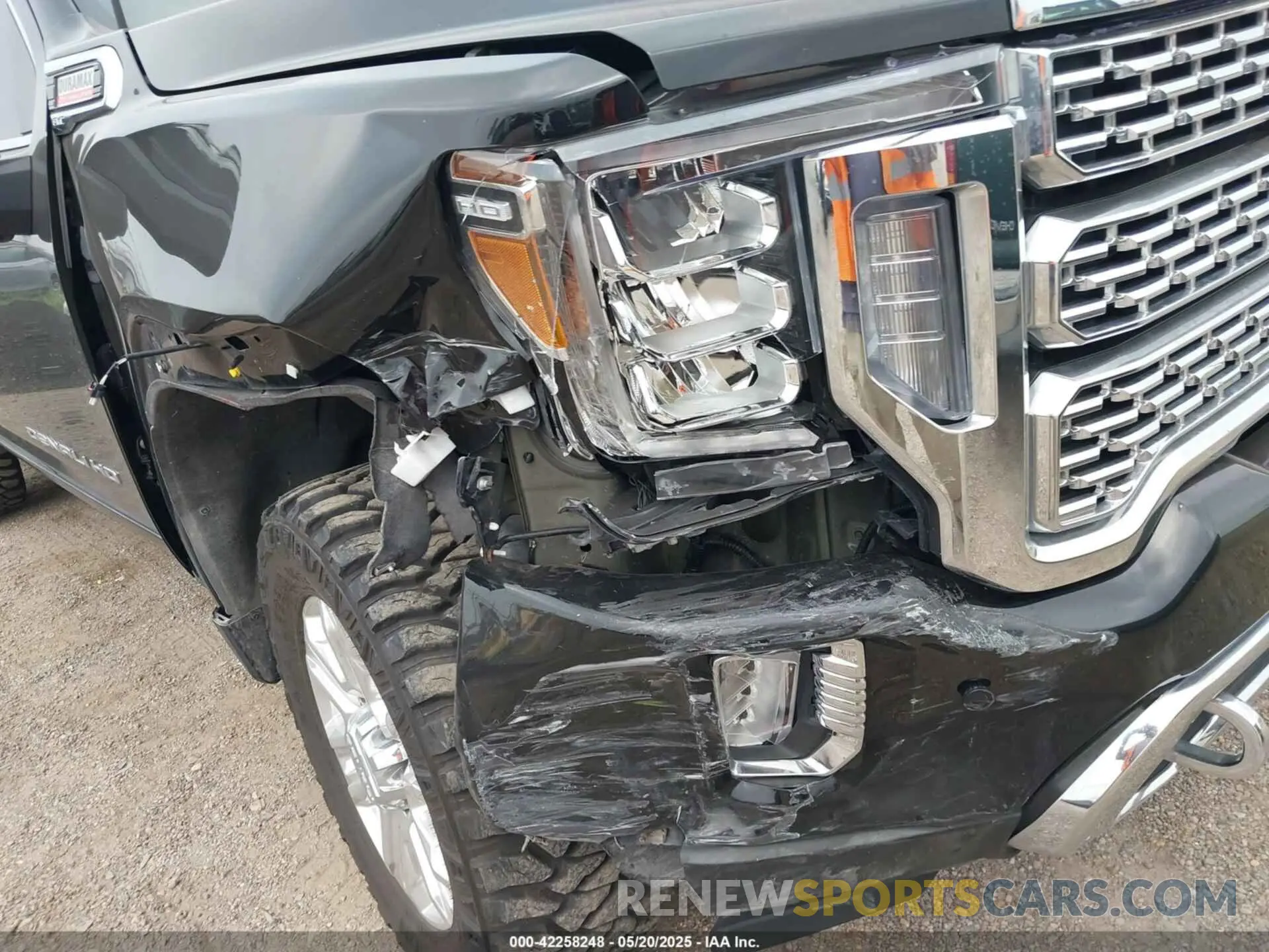 6 Photograph of a damaged car 1GT49REY6PF213469 GMC SIERRA 2500HD 2023