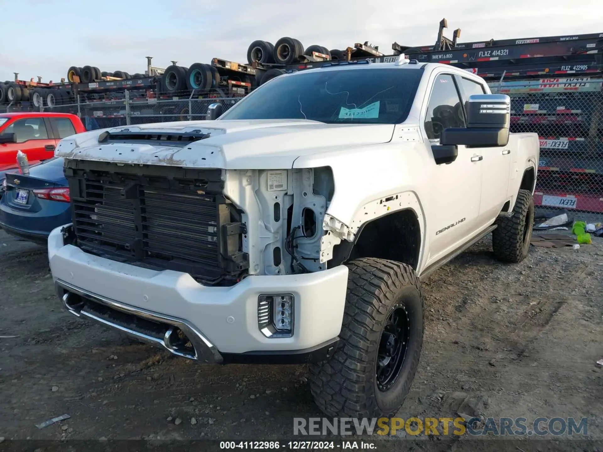 2 Photograph of a damaged car 1GT49REY7PF215618 GMC SIERRA 2500HD 2023