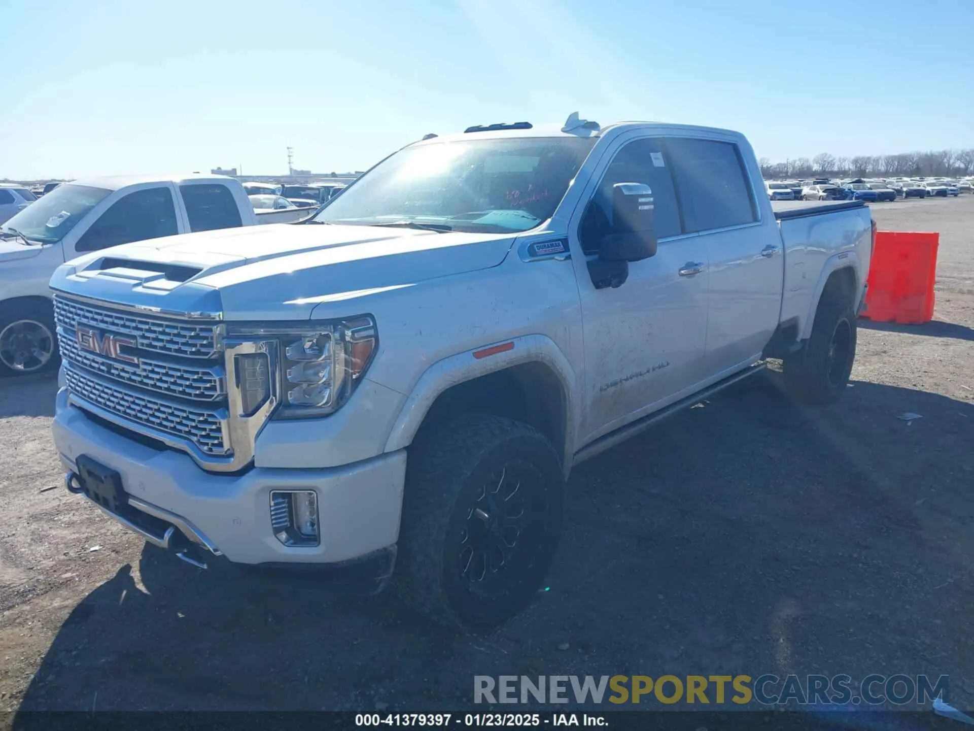 2 Photograph of a damaged car 1GT49REY8PF200593 GMC SIERRA 2500HD 2023